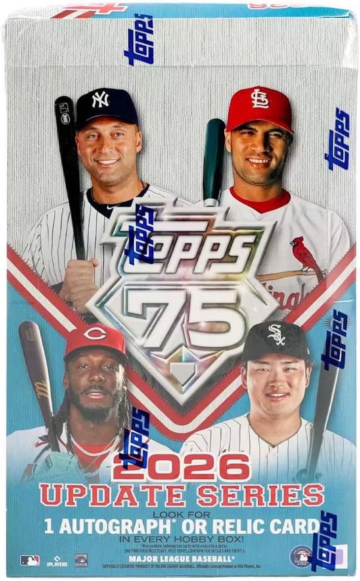 2026 Topps Update Series Baseball HOBBY box (20 pks/bx)