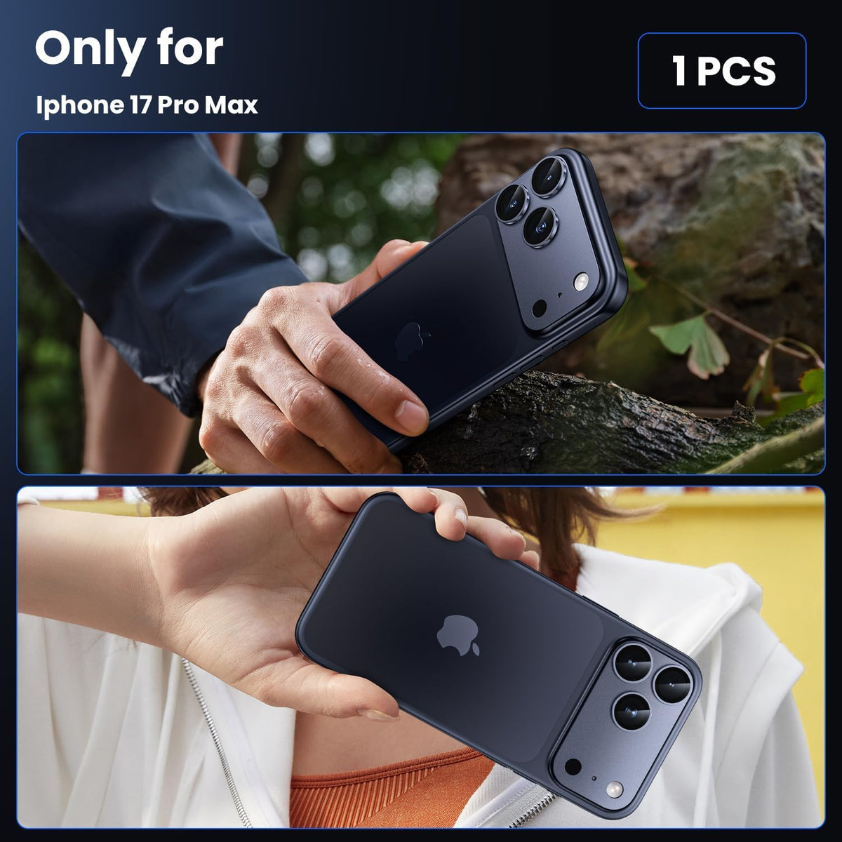 WSKEN for iPhone 18 Pro Max Camera Lens Protector - Military Grade Design