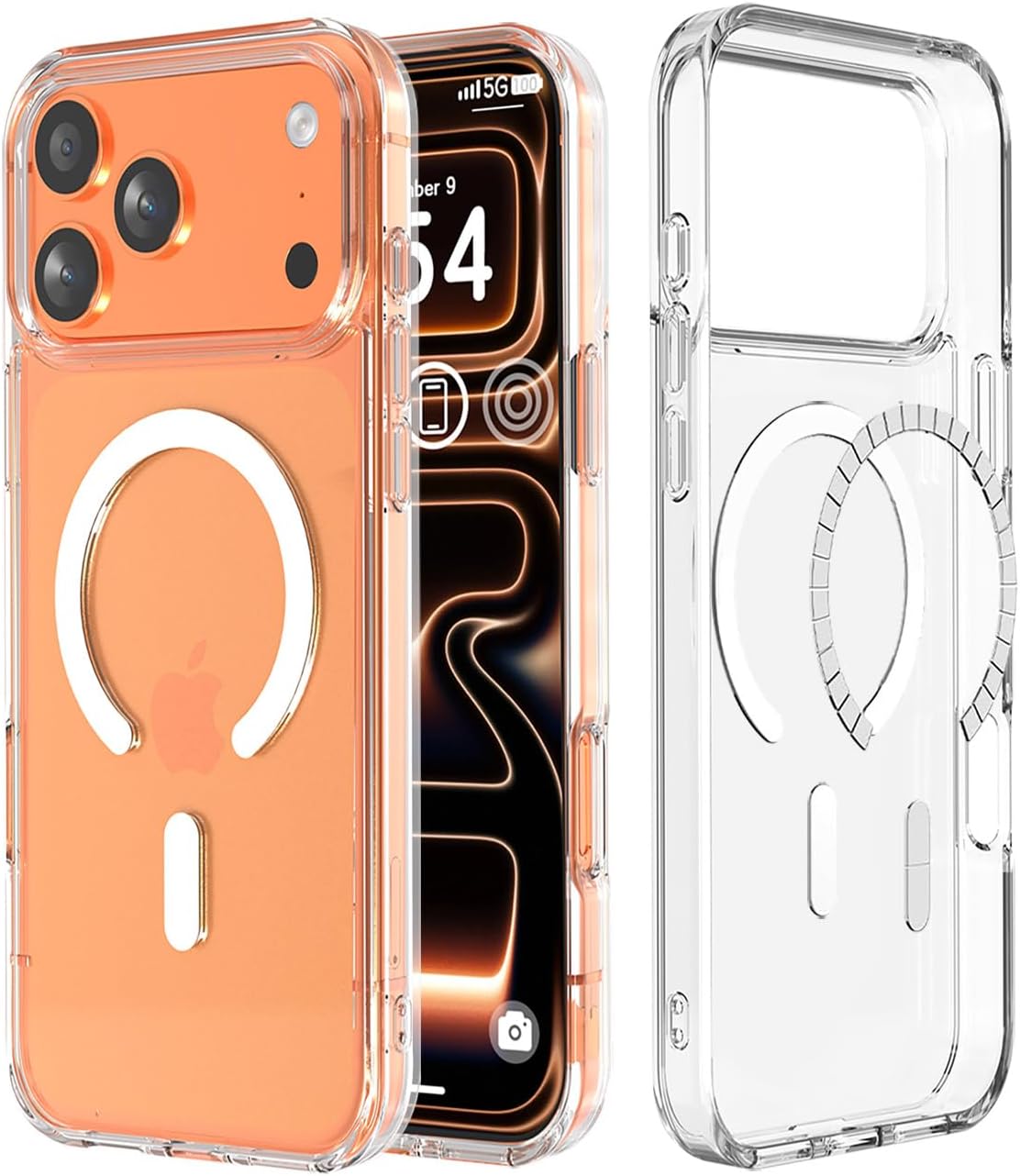 Newfuture Magnetic for iPhone Air Case Matte Shockproof, Light Blue