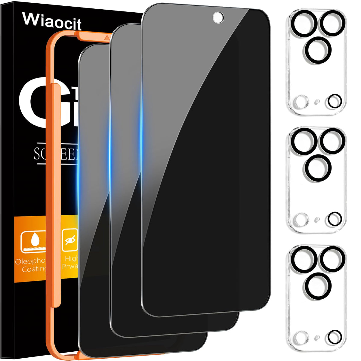 Wiaocit Tempered Glass Screen Protector for Samsung Galaxy A17 5G