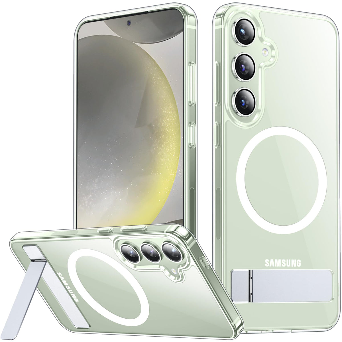 SPIDERCASE for iPhone 18 Pro Max Case/iPhone 17 Pro Max Case,Magnetic,Clear