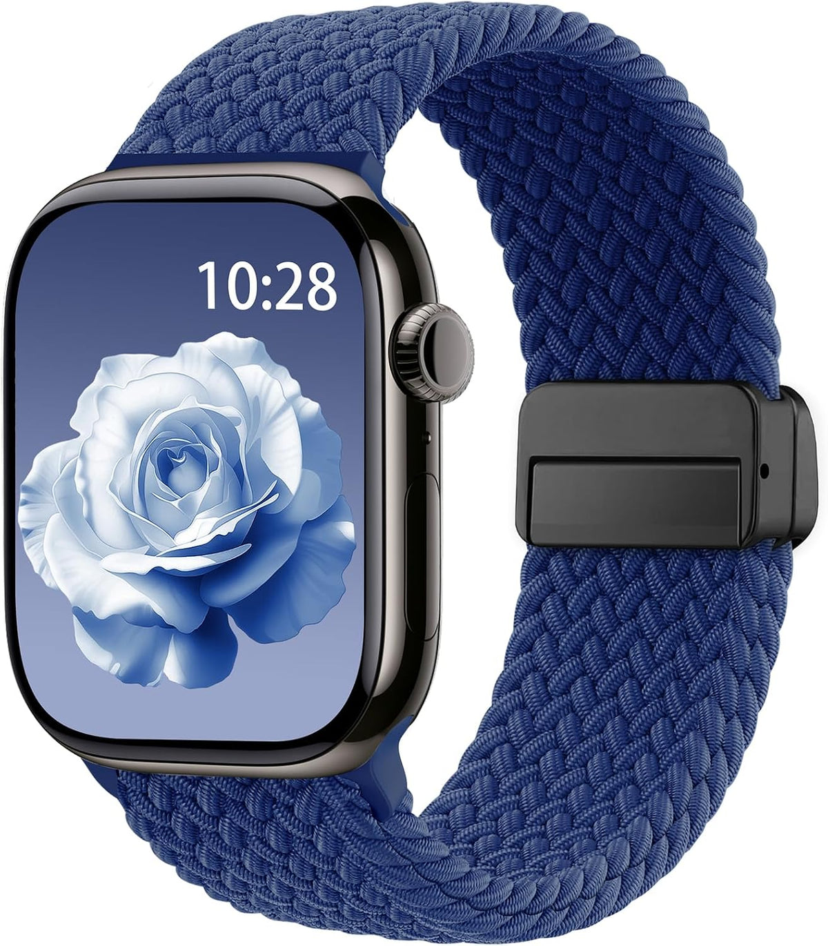 Braided Stretchy Magnetic Sport Band for Apple Watch Bands for Women Men