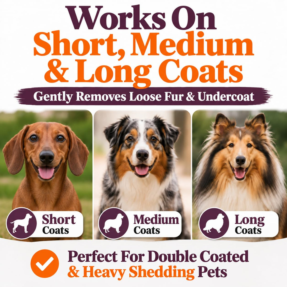 SleekEZ 10 Inch Horse Brush – Patented Horse Shedding Blade Made in USA - Removes Loose Hair & Undercoat - Deshedding Tool for Donkeys, Cows & Large Animals - Helps Reduce Seasonal Shedding