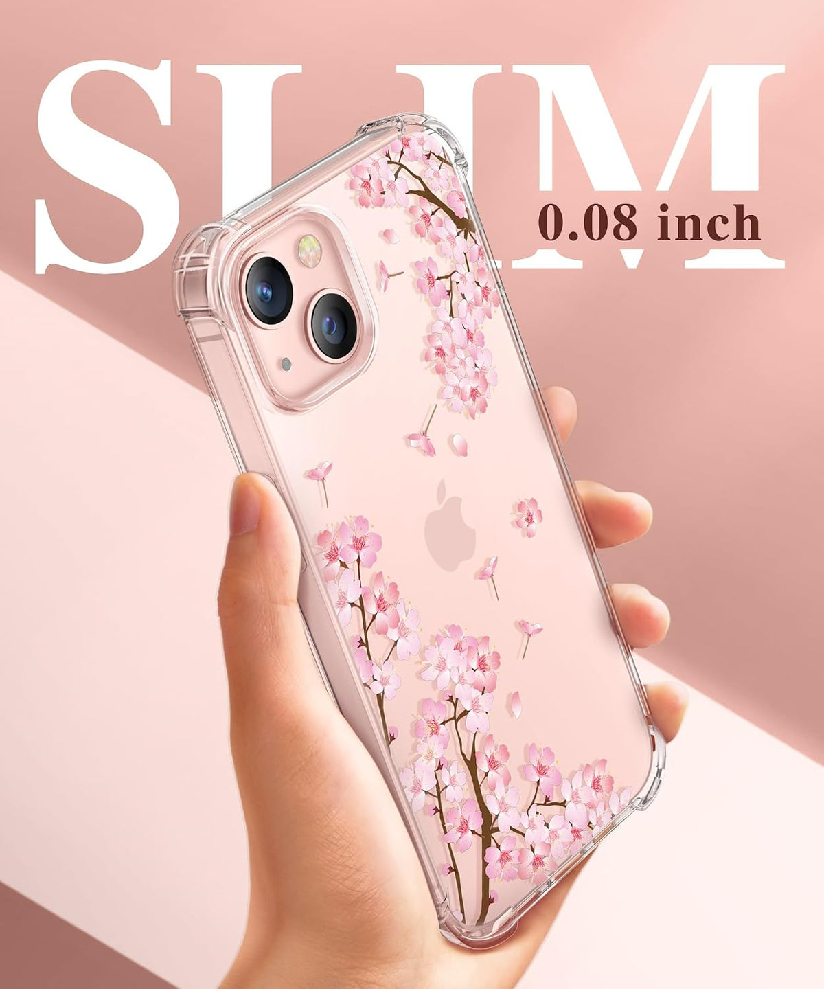 GVIEWIN for iPhone 11 Case Floral, Screen Protector & Camera Lens Protector