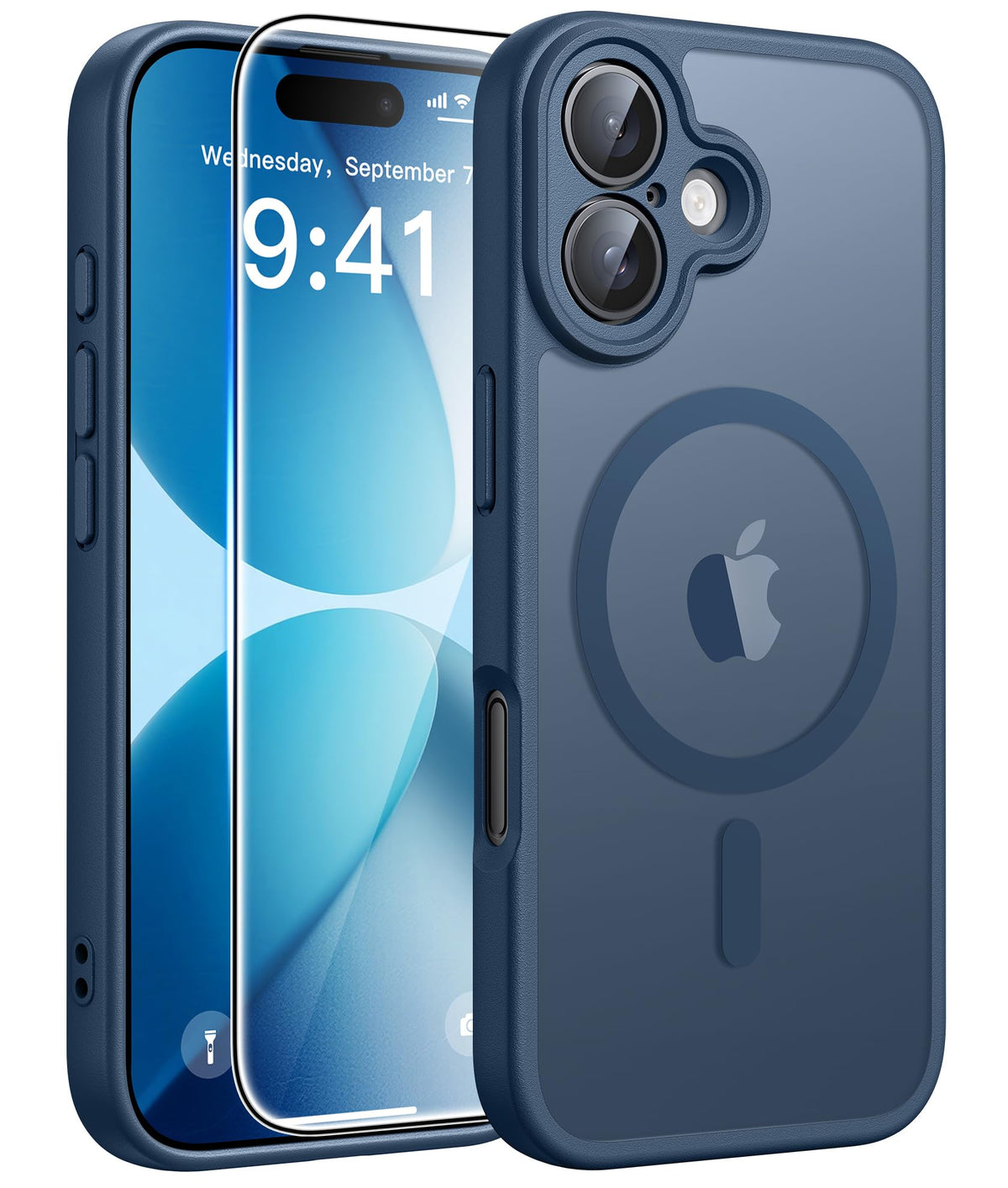 FNTCASE for iPhone 17 Case, Fit for Magsafe, Teal