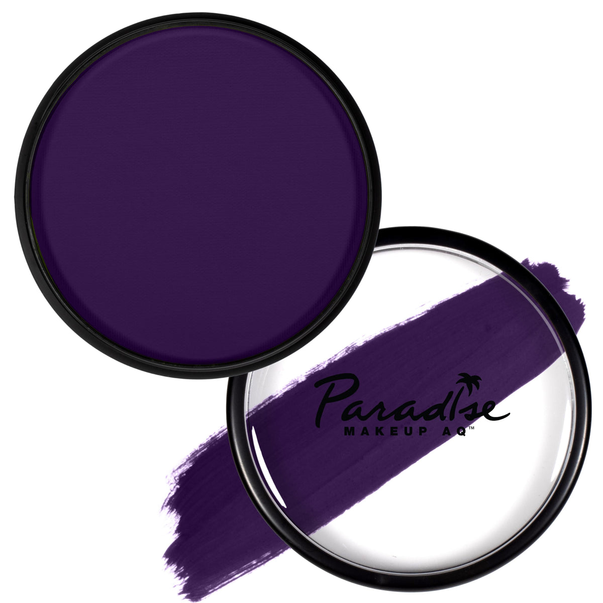 Mehron Makeup Paradise AQ - WHITE, Water-Activated Face & Body Paint