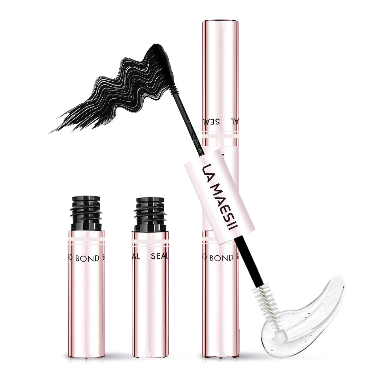 LA MAESII Lash Remover for Lash Clusters 5ML Clear Remover for Lash Cluster