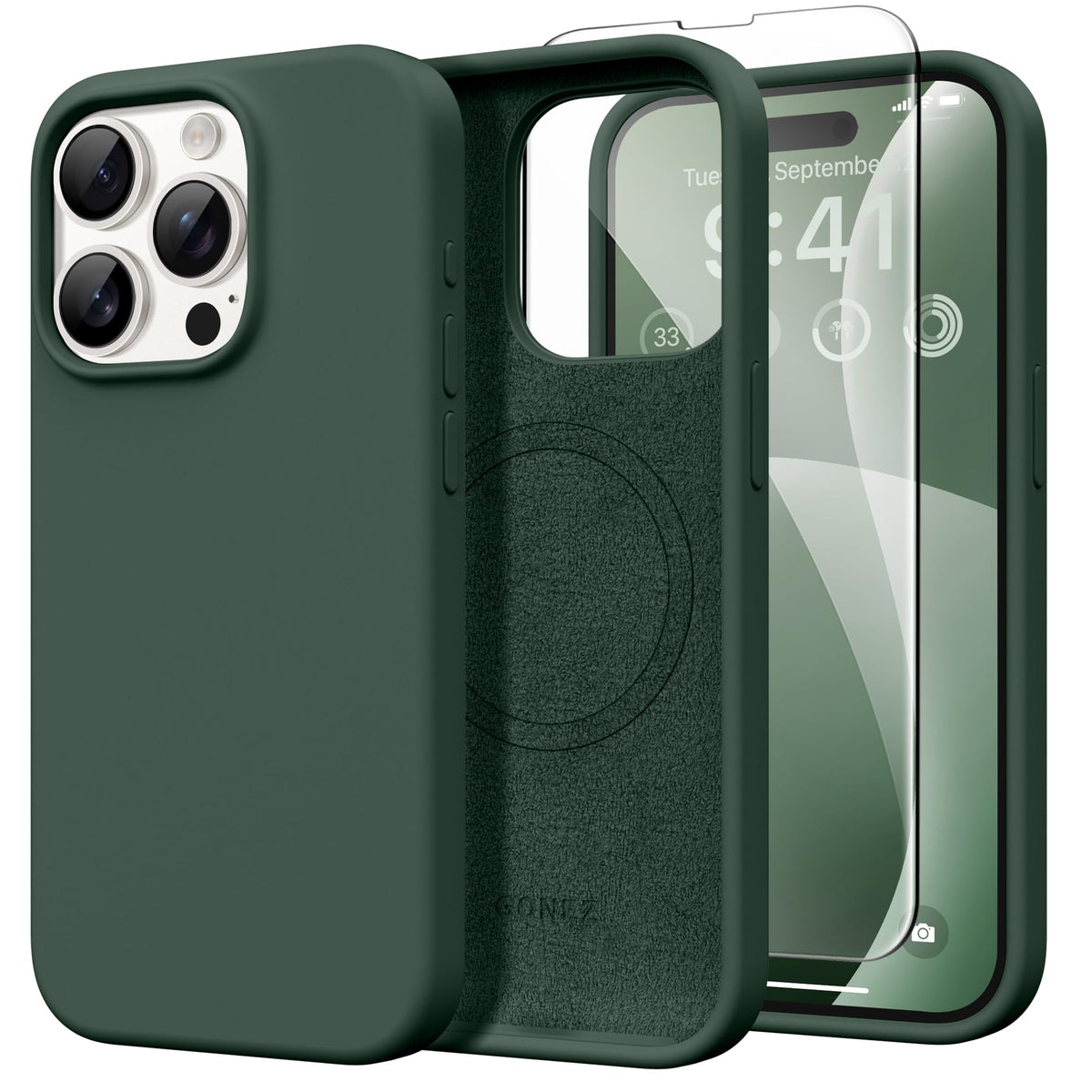 GONEZ for iPhone 18 Pro Max Case/iPhone 17 Pro Max Case, Mist Blue