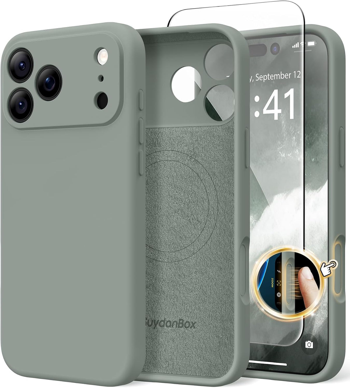 Magnetic for iPhone 18 Pro Case & iPhone 17 Pro Case, Silicone