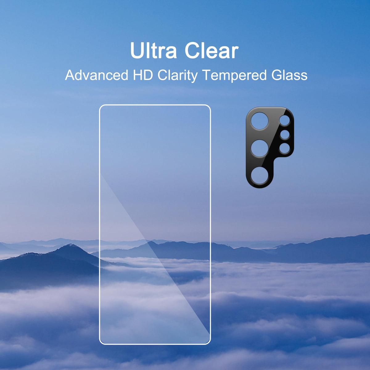 Ailun Screen Protector + Camera Lens Protector for Galaxy S26 Ultra