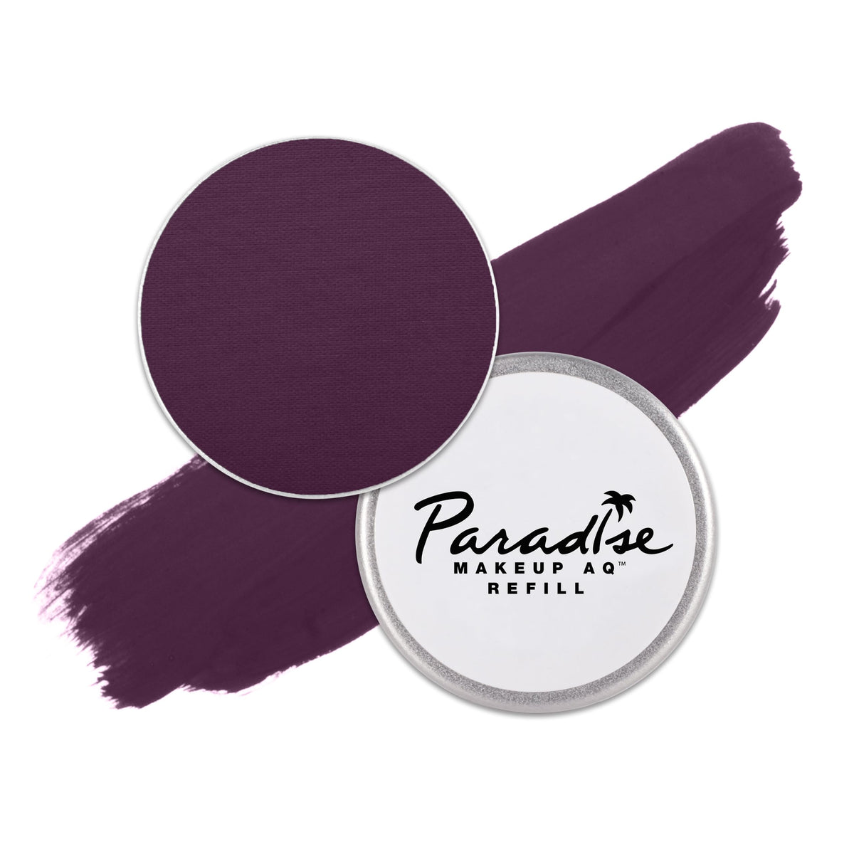 Mehron Makeup Paradise AQ - WHITE, Water-Activated Face & Body Paint