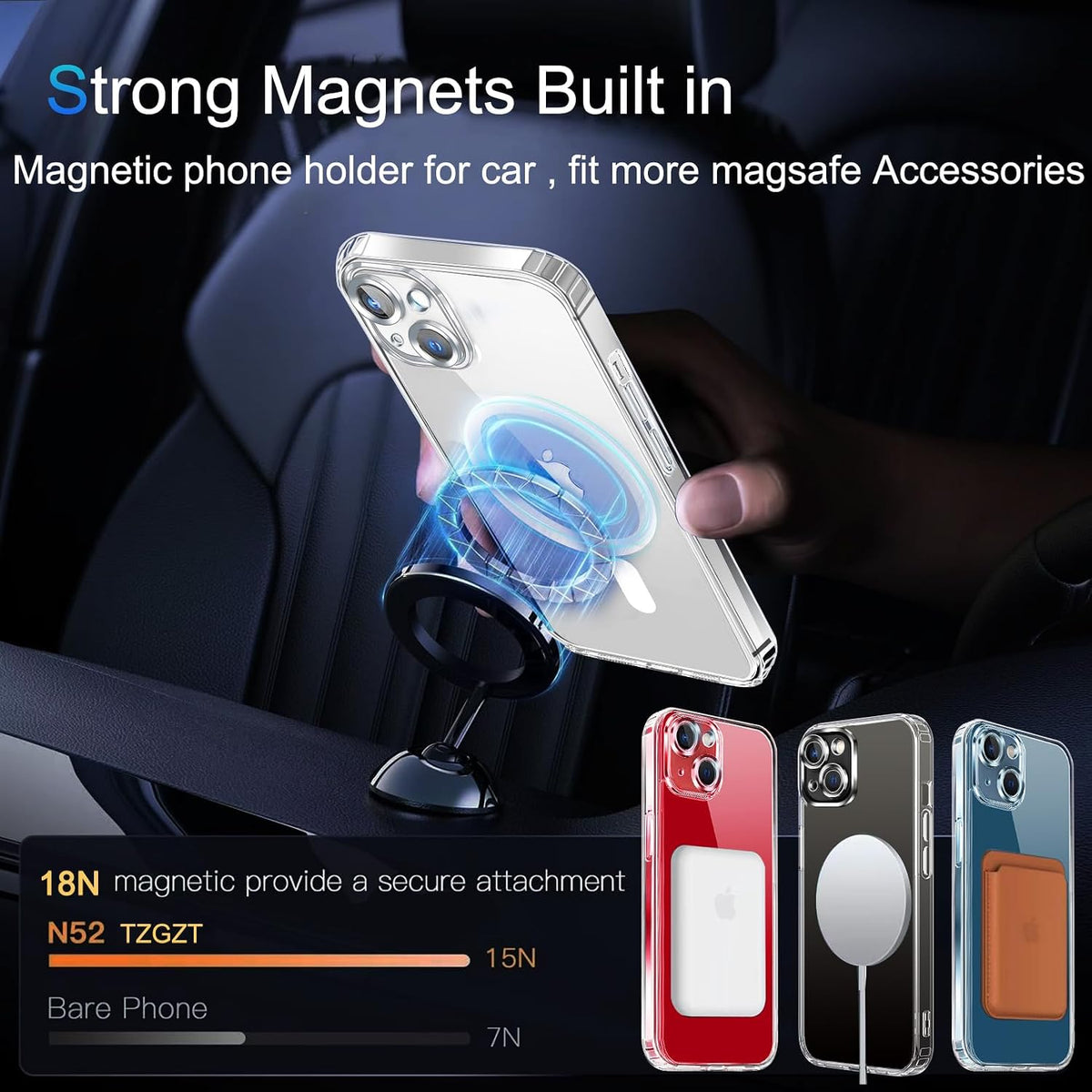 TZGZT 3 Pack Privacy Screen Protectors for iPhone Duo, Tempered Glass
