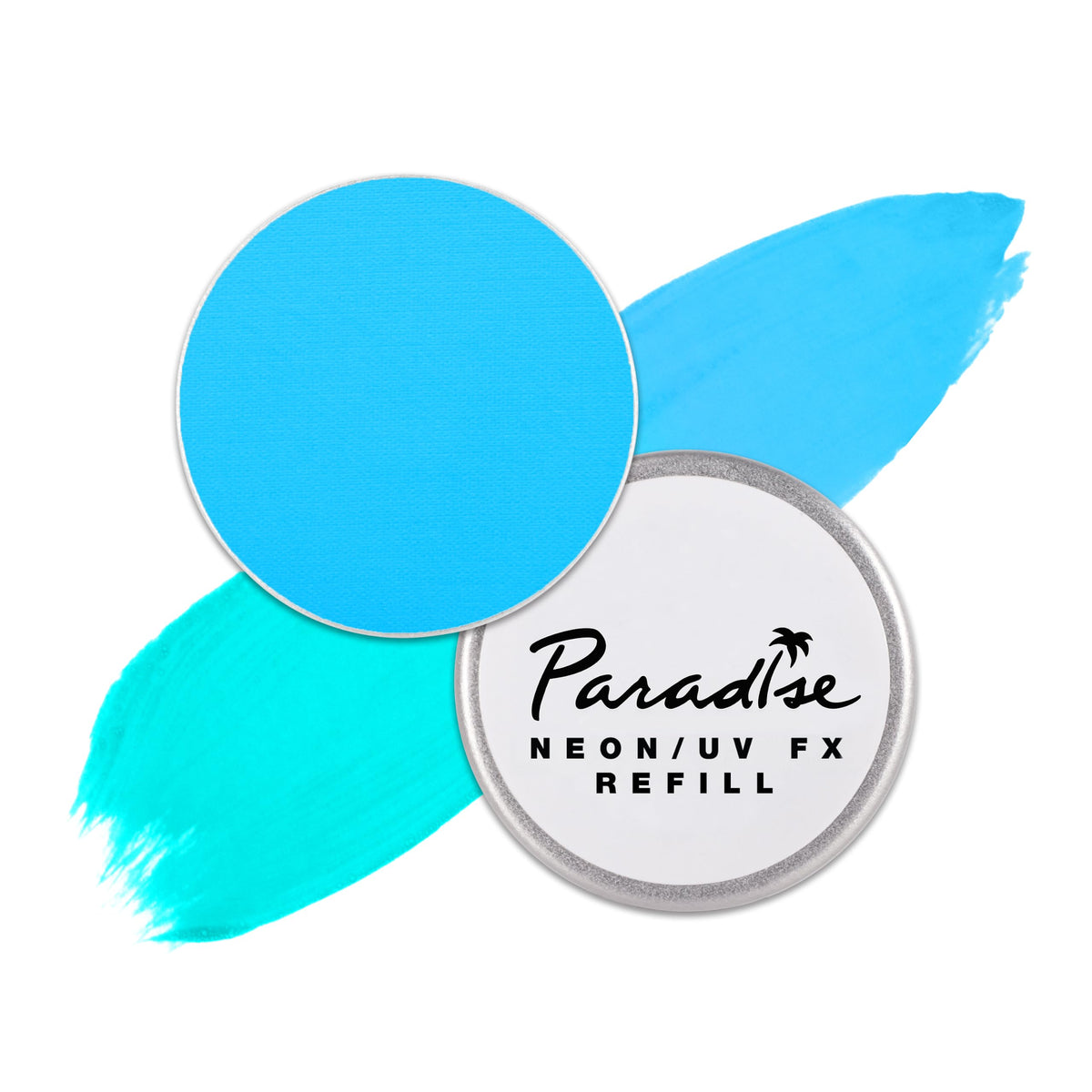 Mehron Makeup Paradise AQ - WHITE, Water-Activated Face & Body Paint