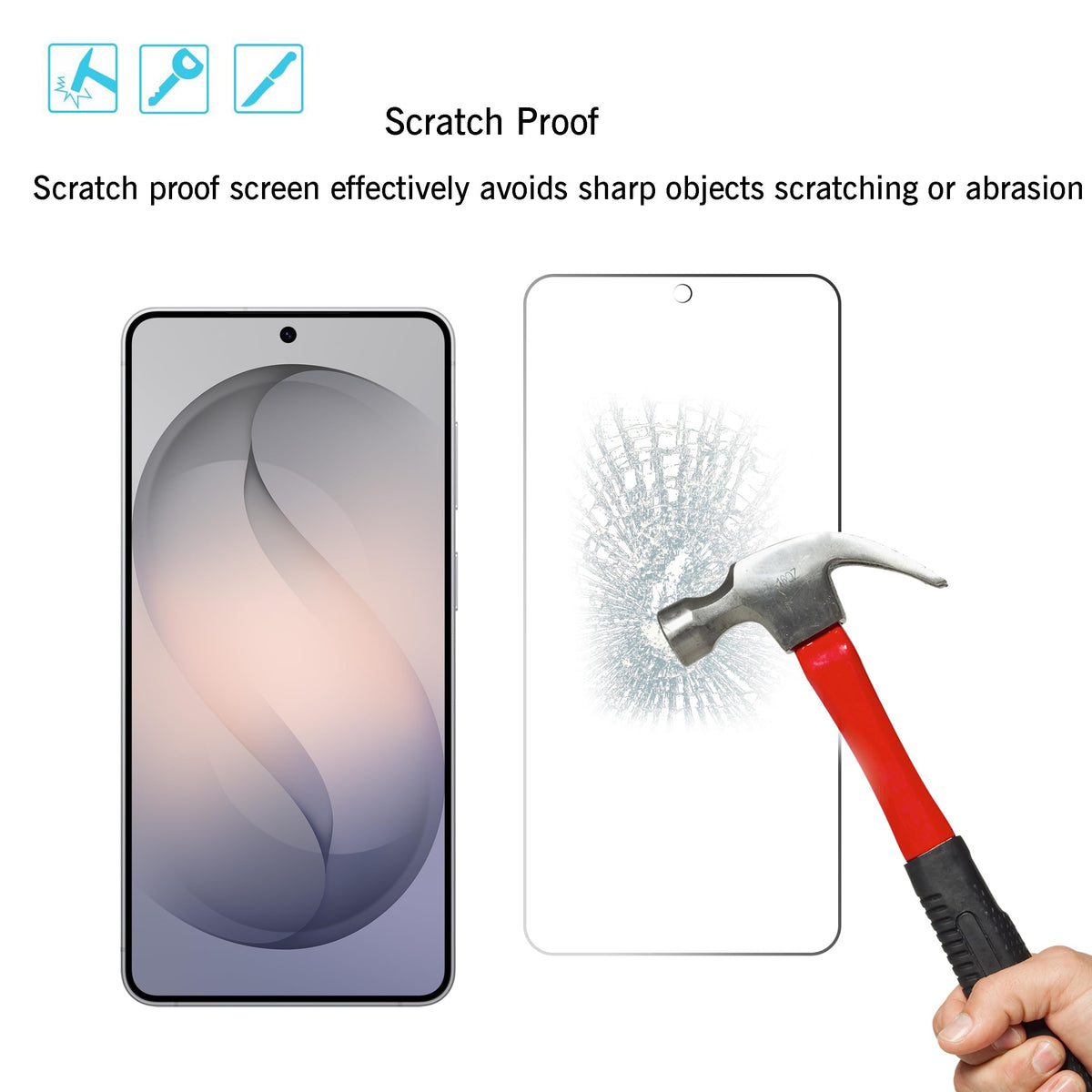 Ailun Screen Protector + Camera Lens Protector for Galaxy S26 Ultra