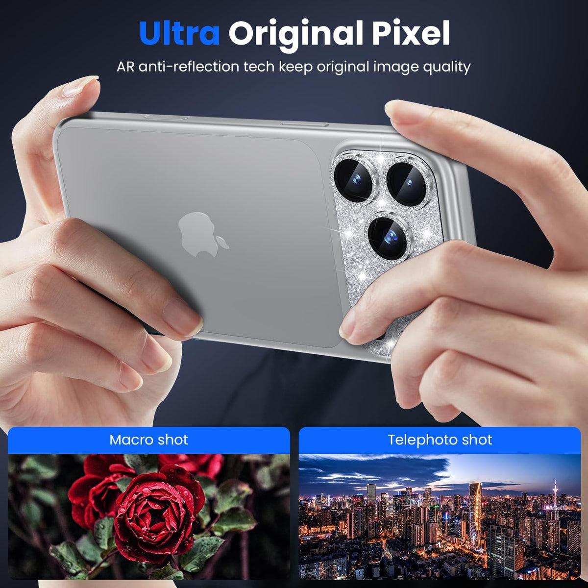 WSKEN for iPhone 18 Pro Max Camera Lens Protector - Military Grade Design