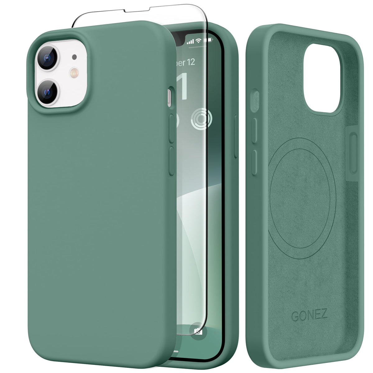 GONEZ for iPhone 18 Pro Max Case/iPhone 17 Pro Max Case, Mist Blue