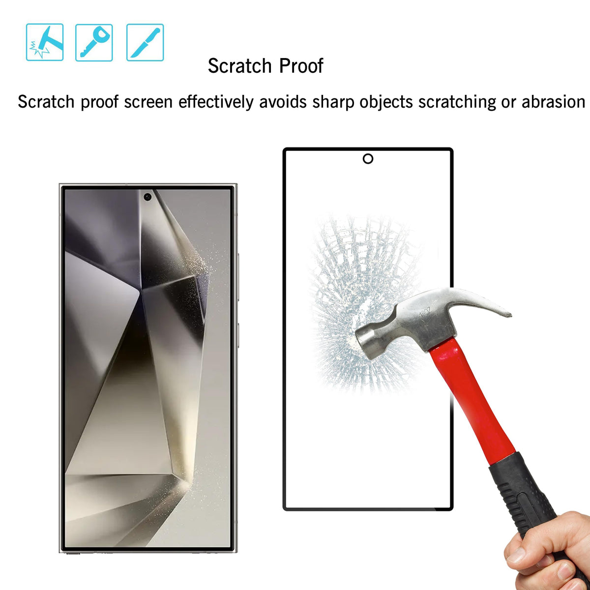 Ailun Screen Protector + Camera Lens Protector for Galaxy S26 Ultra