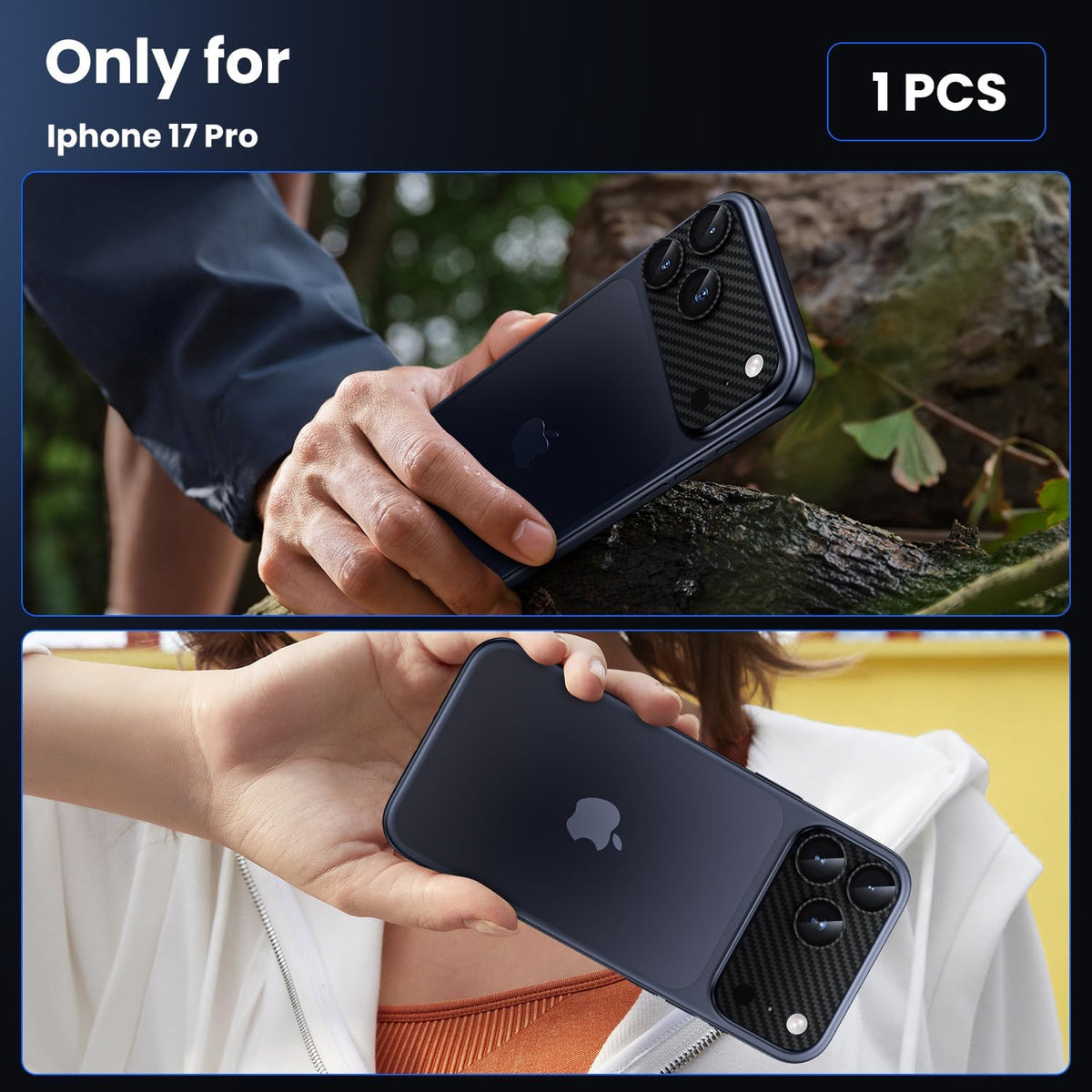 WSKEN for iPhone 18 Pro Max Camera Lens Protector - Military Grade Design