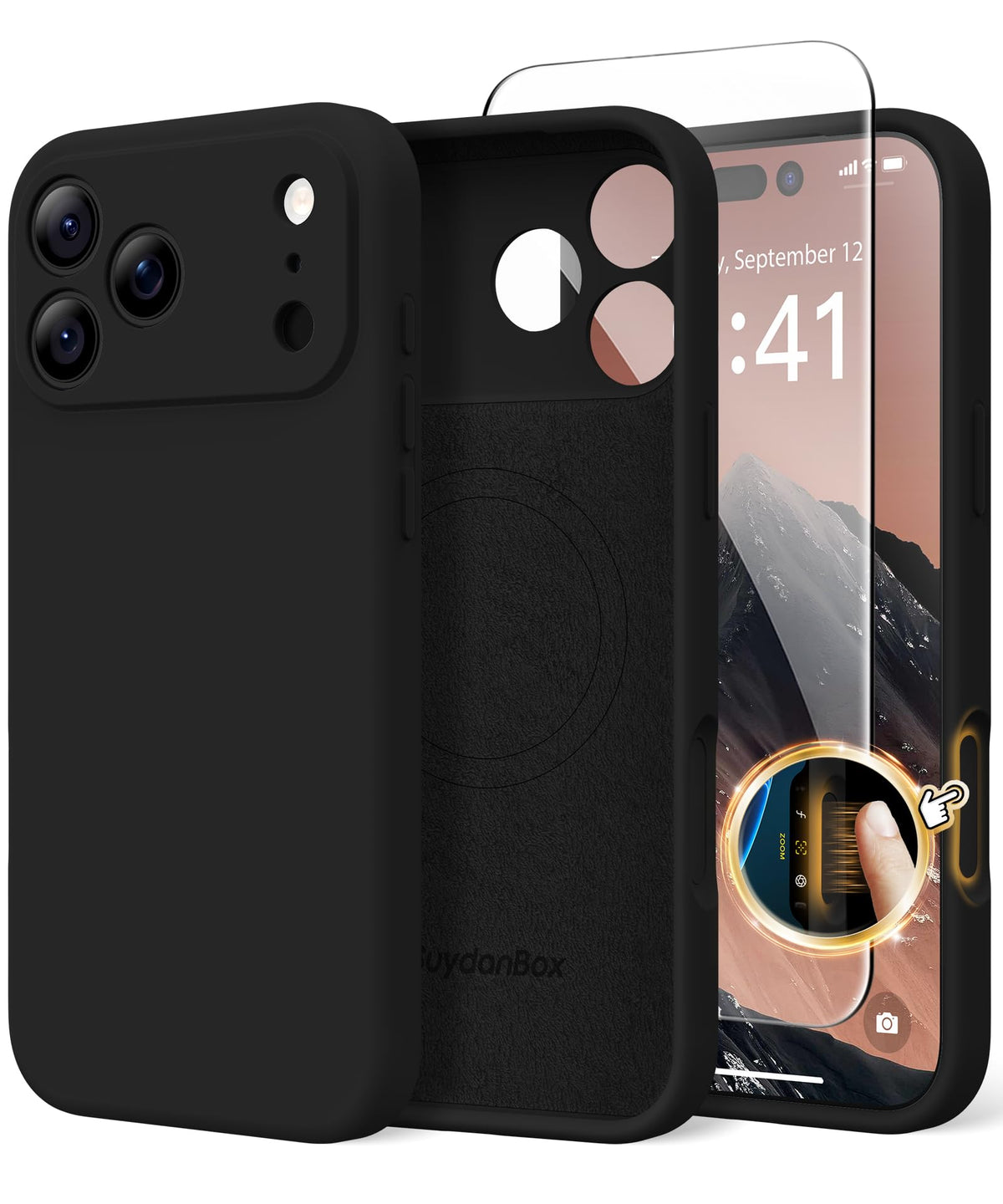 Magnetic for iPhone 18 Pro Case & iPhone 17 Pro Case, Silicone