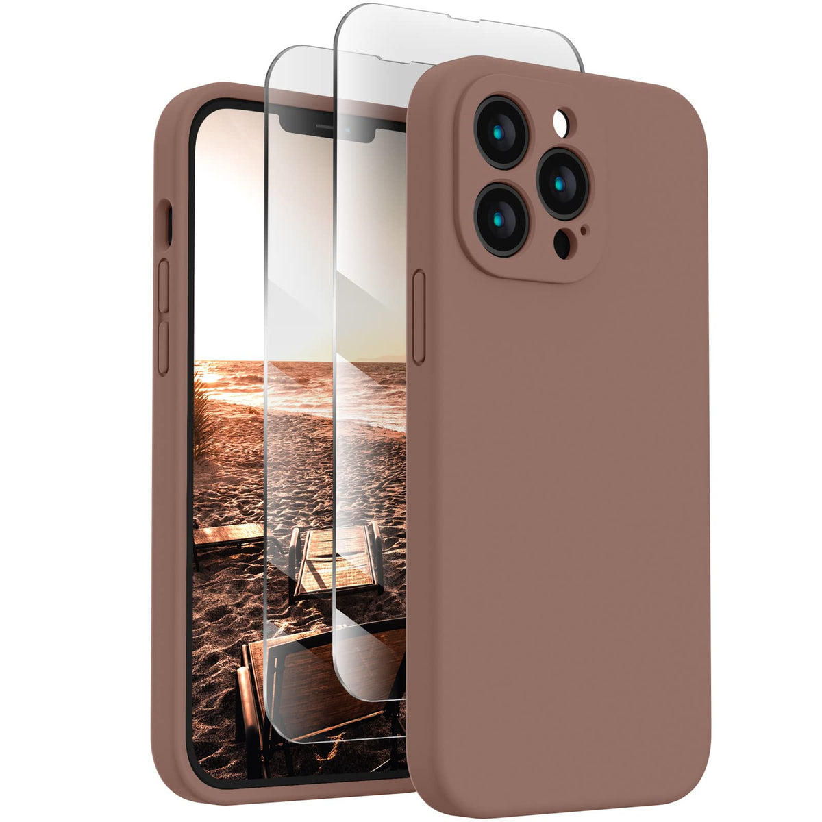 FireNova Designed for iPhone 14 Pro Case, 6.1", Plum (Burgundy)