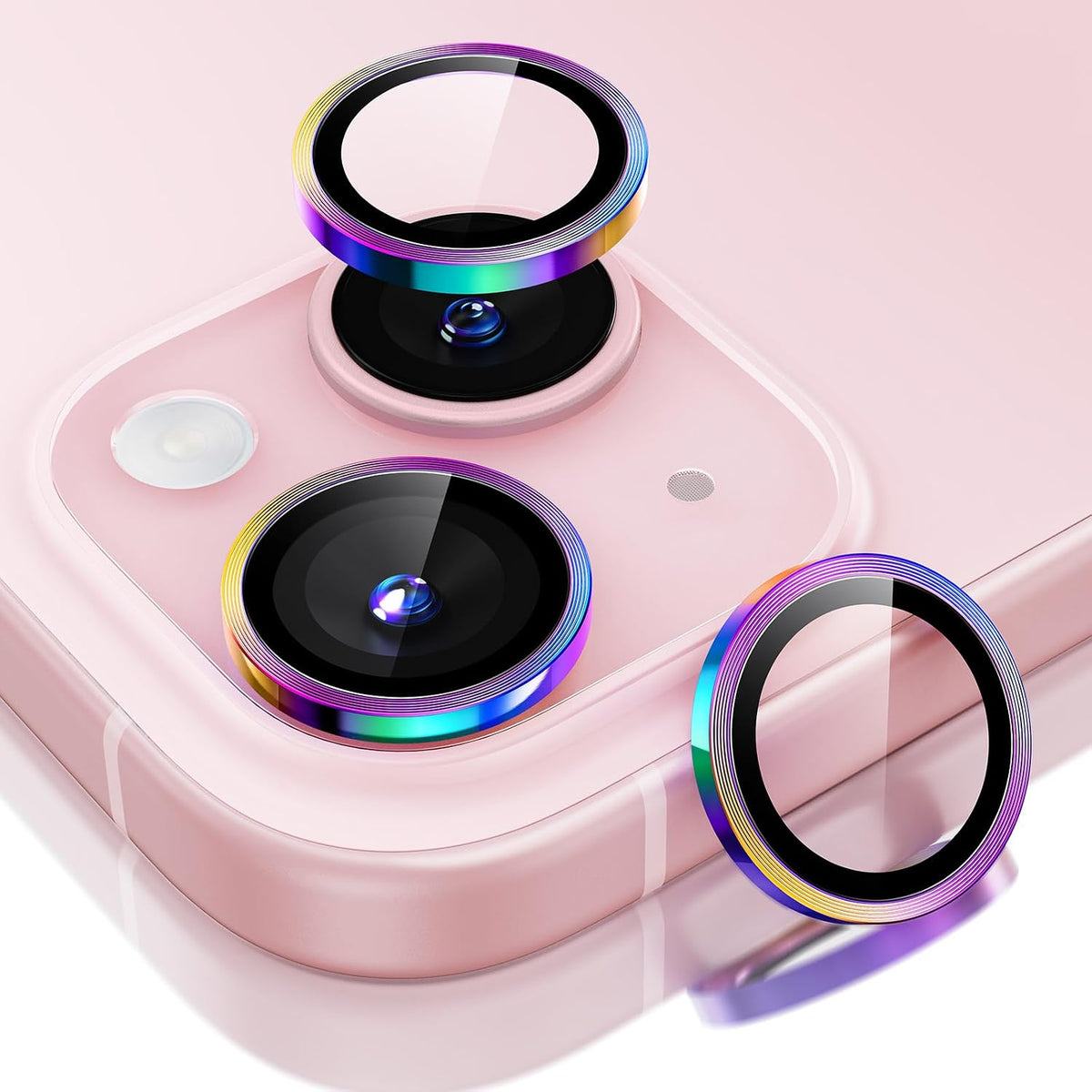 ESR for iPhone Duo Camera Lens Protector, 1 Pack, Blue