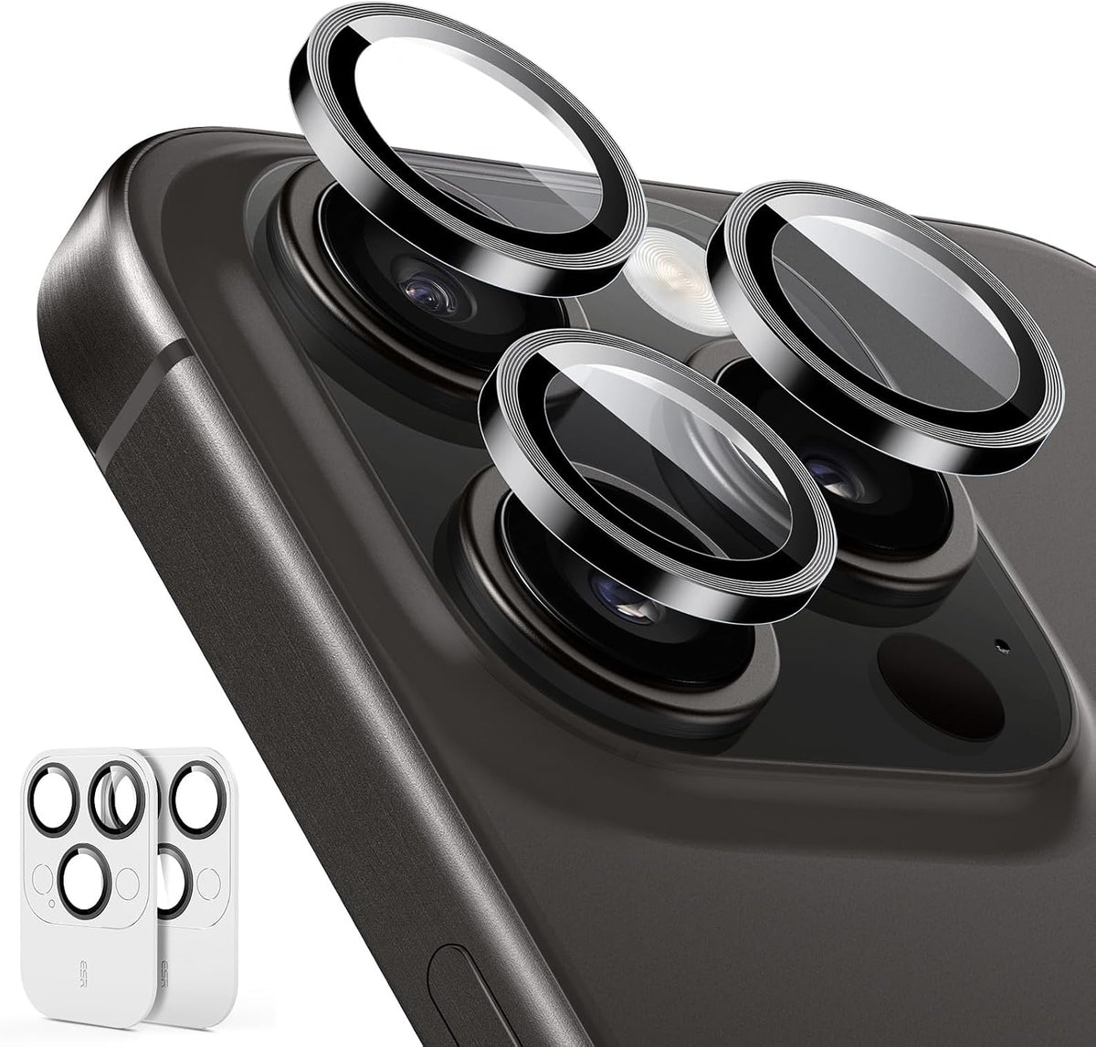 ESR for iPhone Duo Camera Lens Protector, 1 Pack, Blue