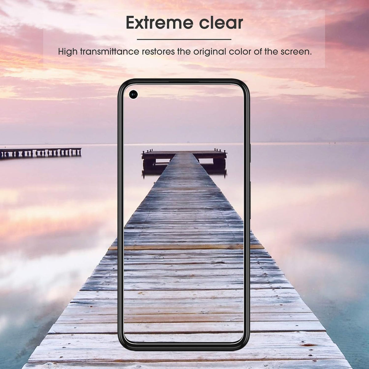 OMOTON 3+2 Pack for Google Pixel 11 Screen Protector 6.3-inch