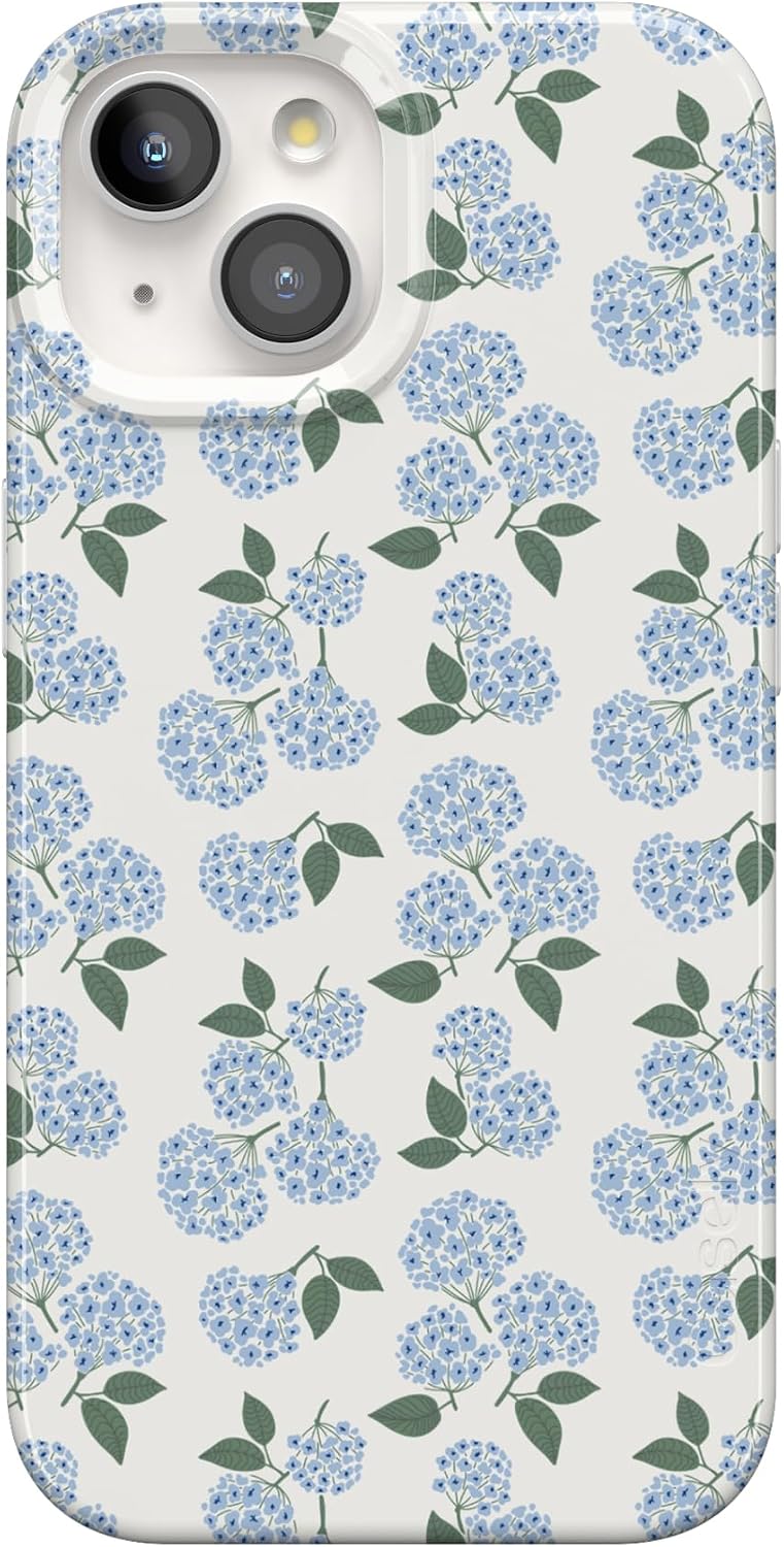 Casely iPhone 17 Case | Pastel Picnic | Blue Gingham | Compatible with MagSafe | Classic Ultra Thin Design