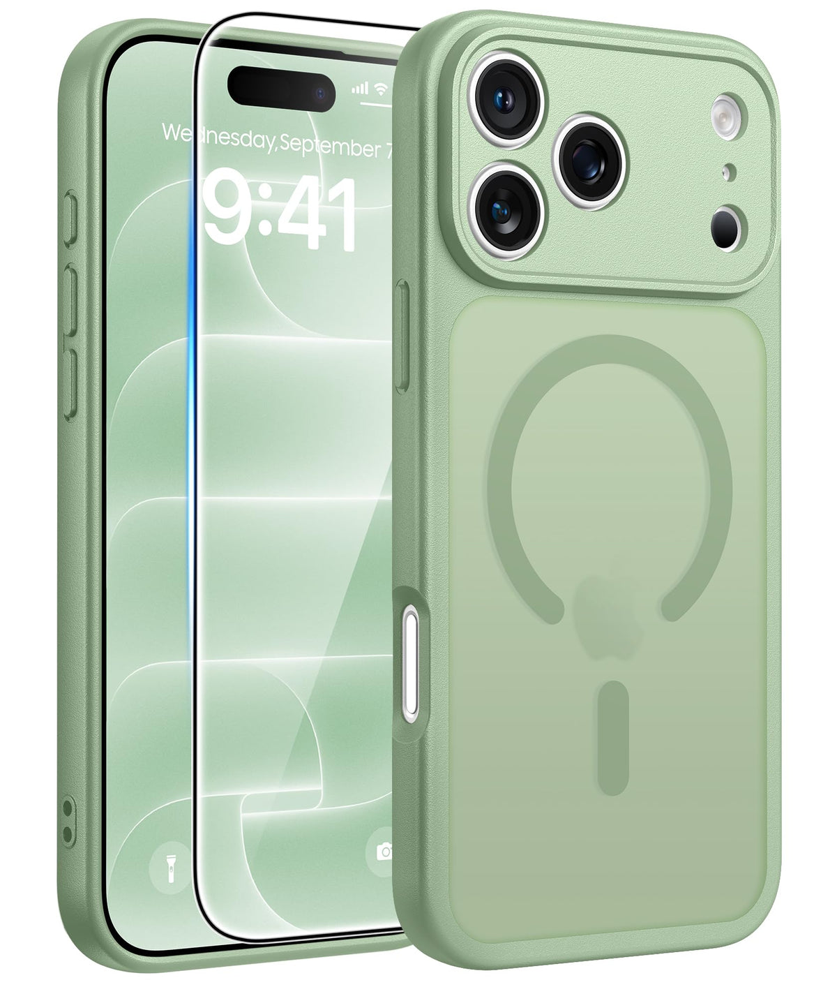 FNTCASE for iPhone 17 Case, Fit for Magsafe, Teal