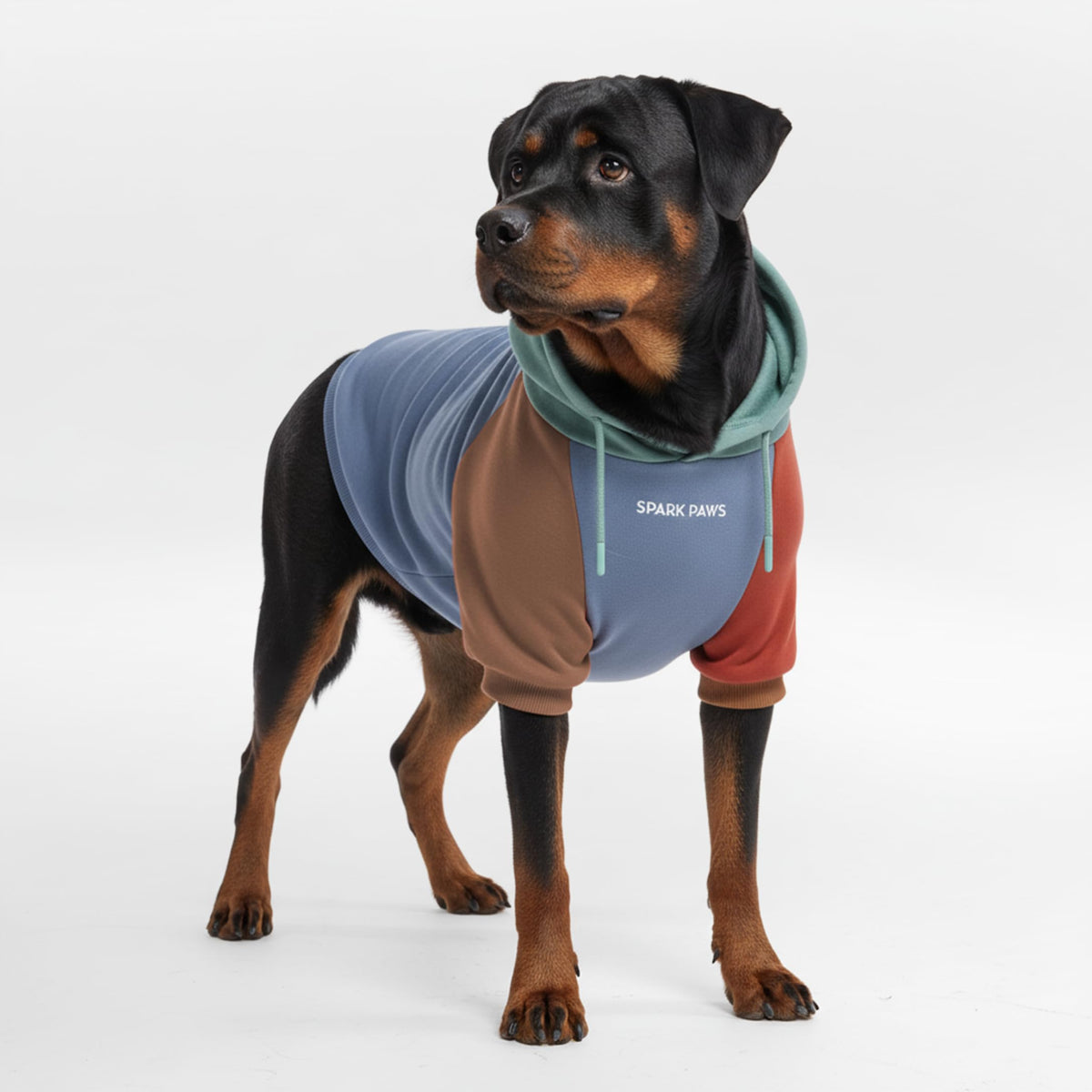 Spark Paws Dog Hoodie - Dog Sweater Sweatshirt Clothes for Large Dogs Puppy
