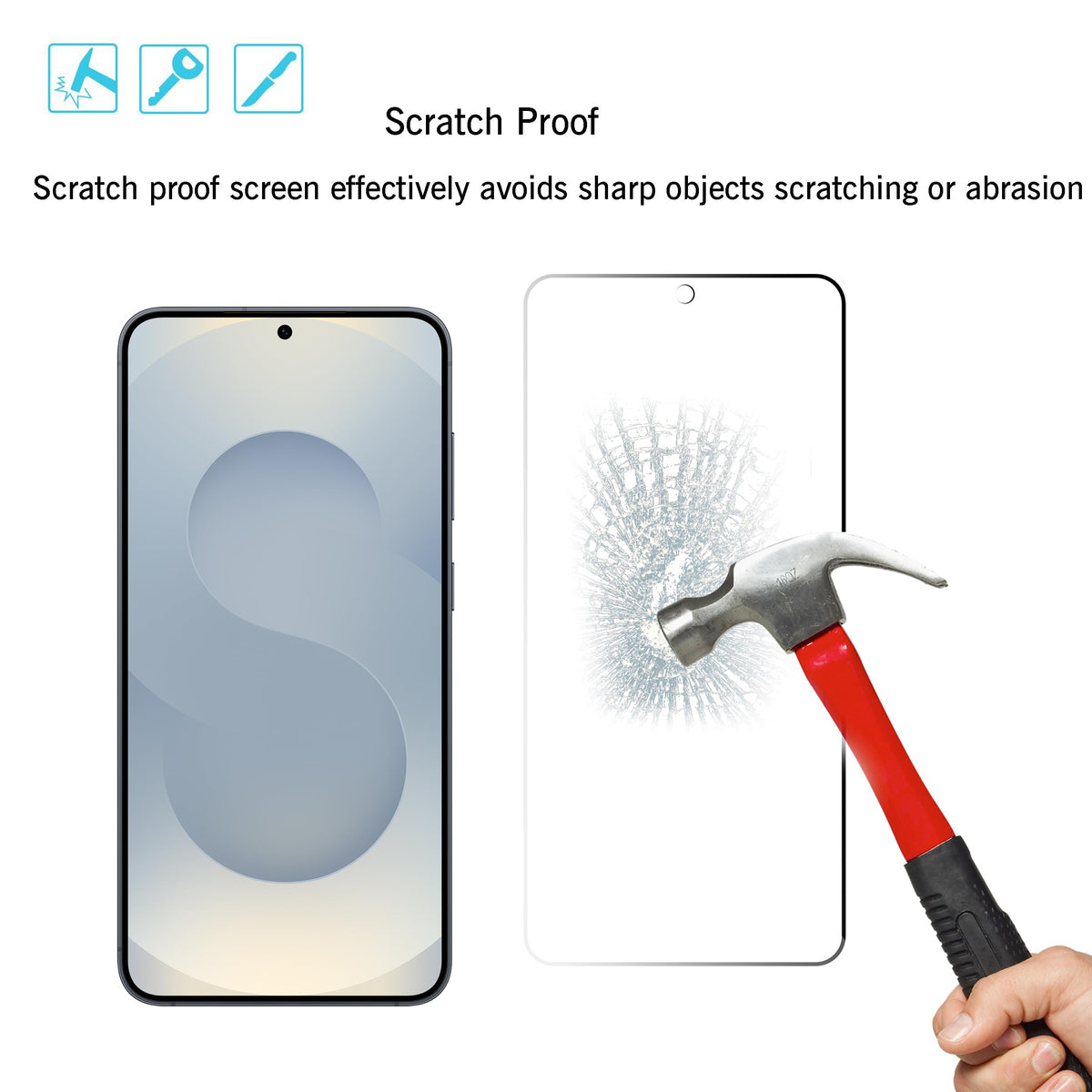 Ailun Screen Protector + Camera Lens Protector for Galaxy S26 Ultra