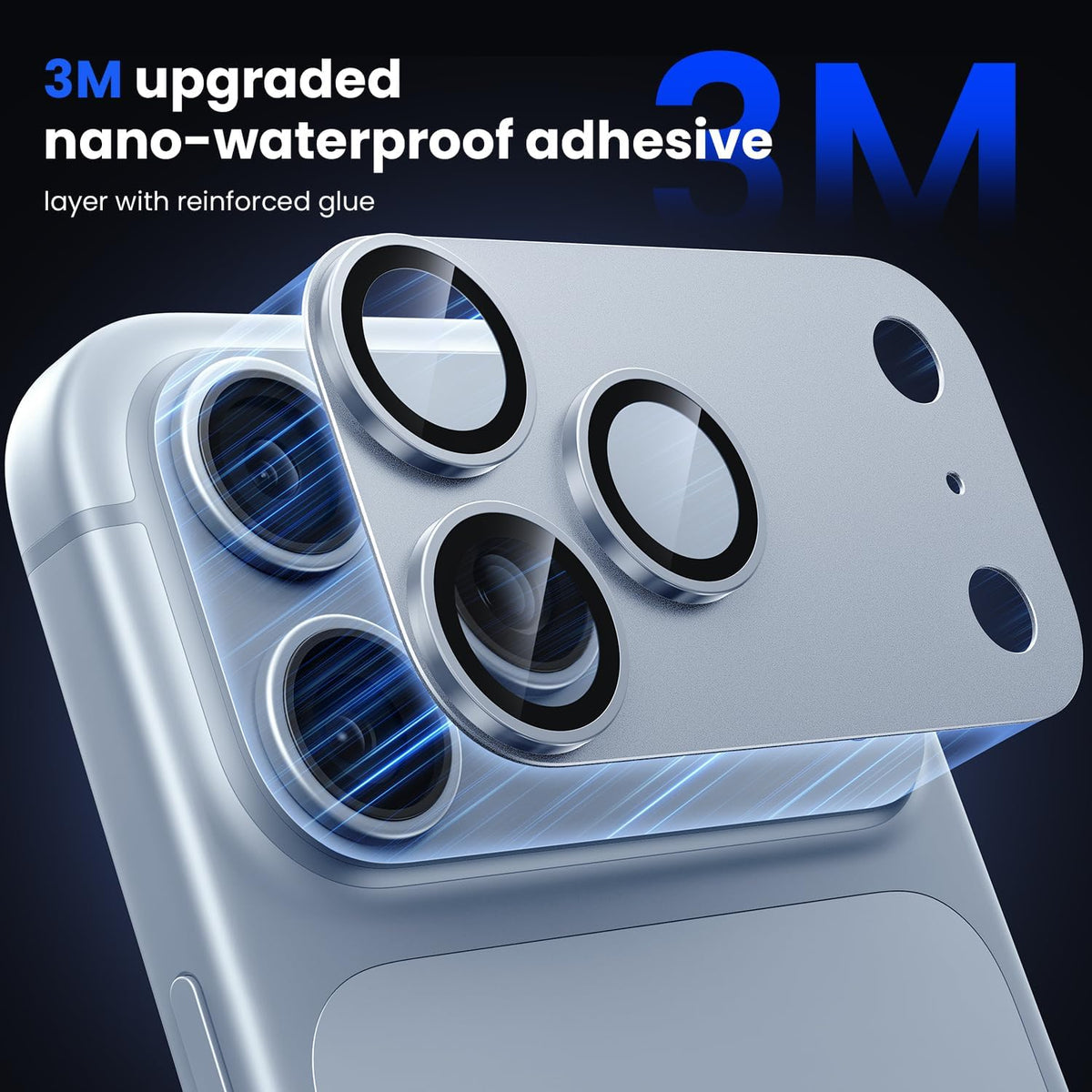 WSKEN for iPhone 18 Pro Max Camera Lens Protector - Military Grade Design