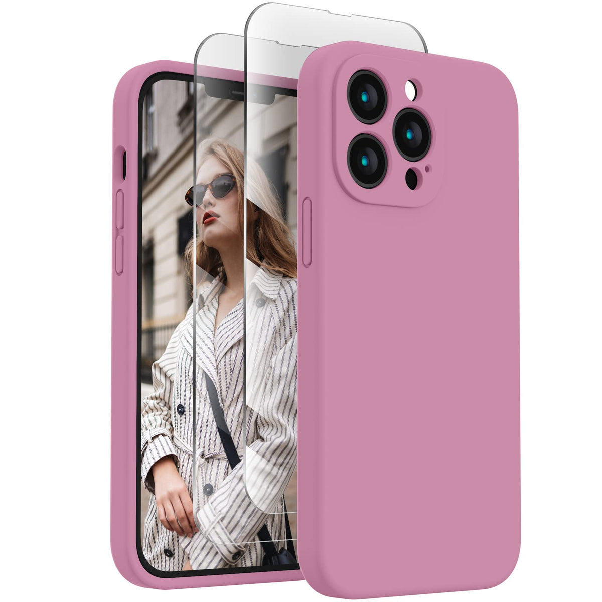 FireNova Designed for iPhone 14 Pro Case, 6.1", Plum (Burgundy)