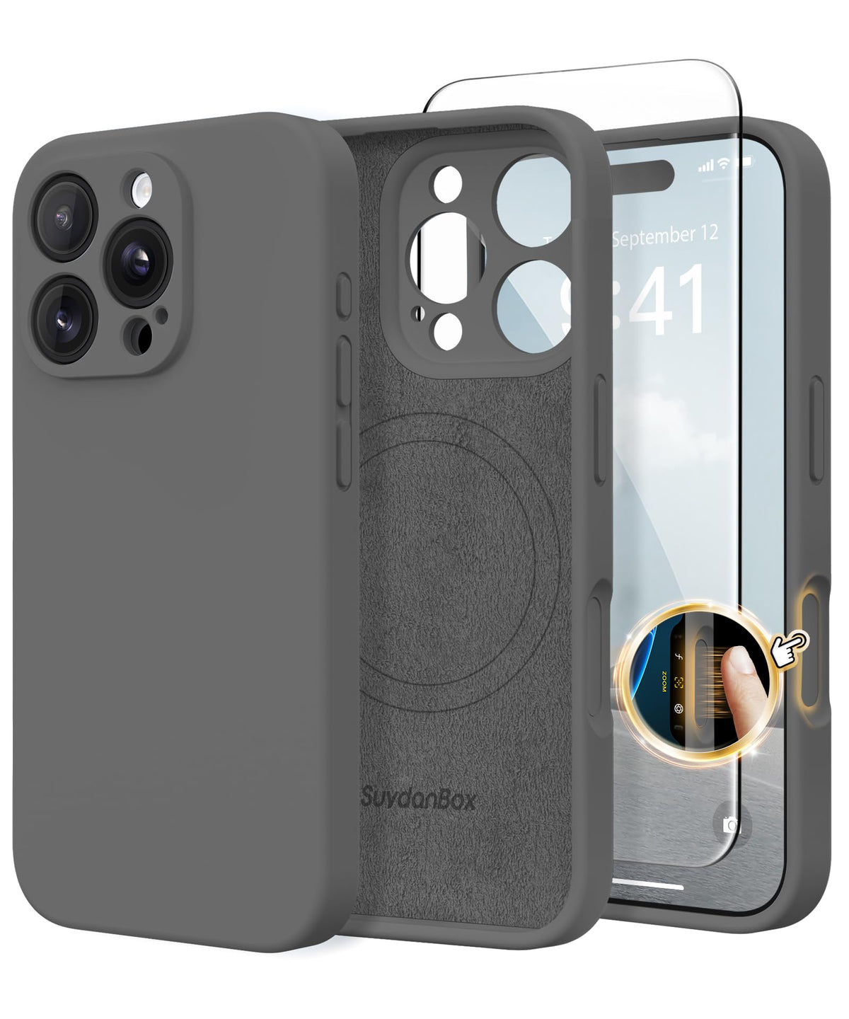 Magnetic for iPhone 18 Pro Case & iPhone 17 Pro Case, Silicone