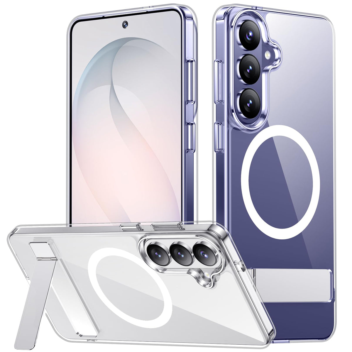 SPIDERCASE for iPhone 18 Pro Max Case/iPhone 17 Pro Max Case,Magnetic,Clear