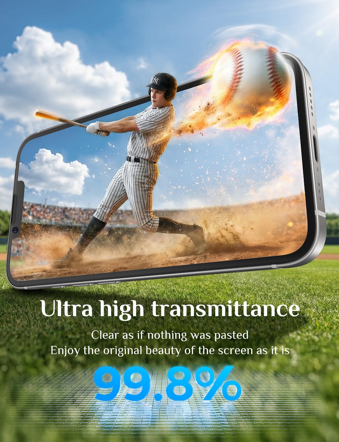 MAGIC JOHN for iPhone 18 Pro Max Screen Protector Easy Installation