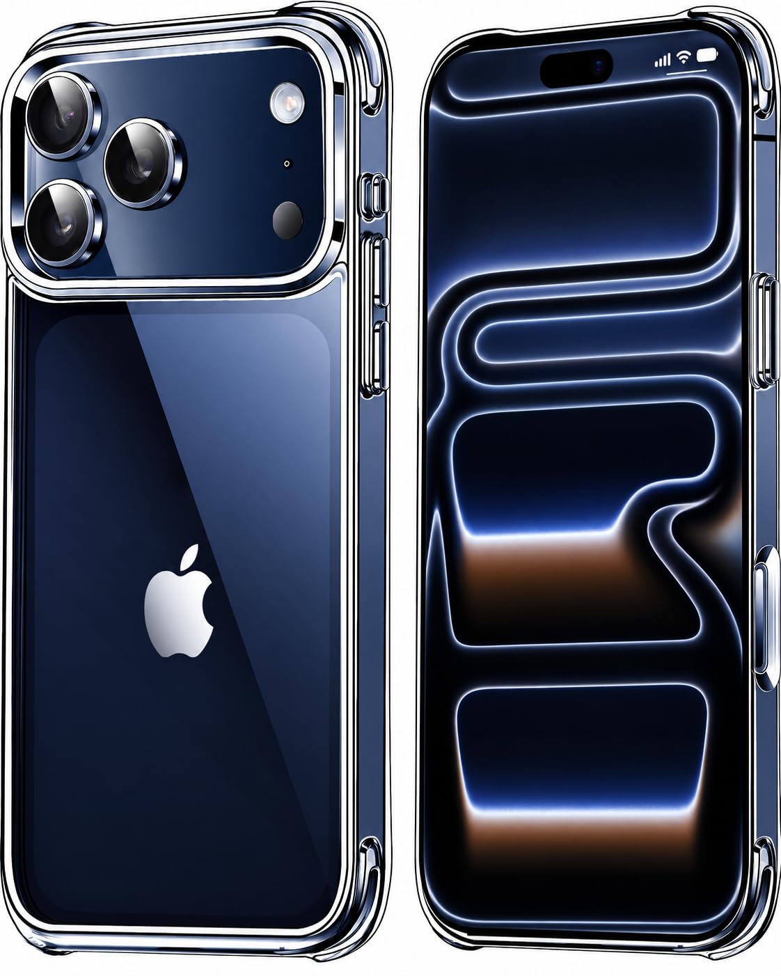 Mkeke for iPhone 18 Pro Max Case Clear [Not-Yellowing]