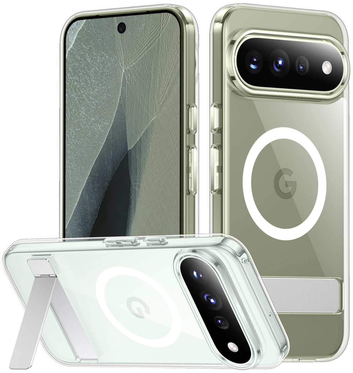 SPIDERCASE for iPhone 18 Pro Max Case/iPhone 17 Pro Max Case,Magnetic,Clear