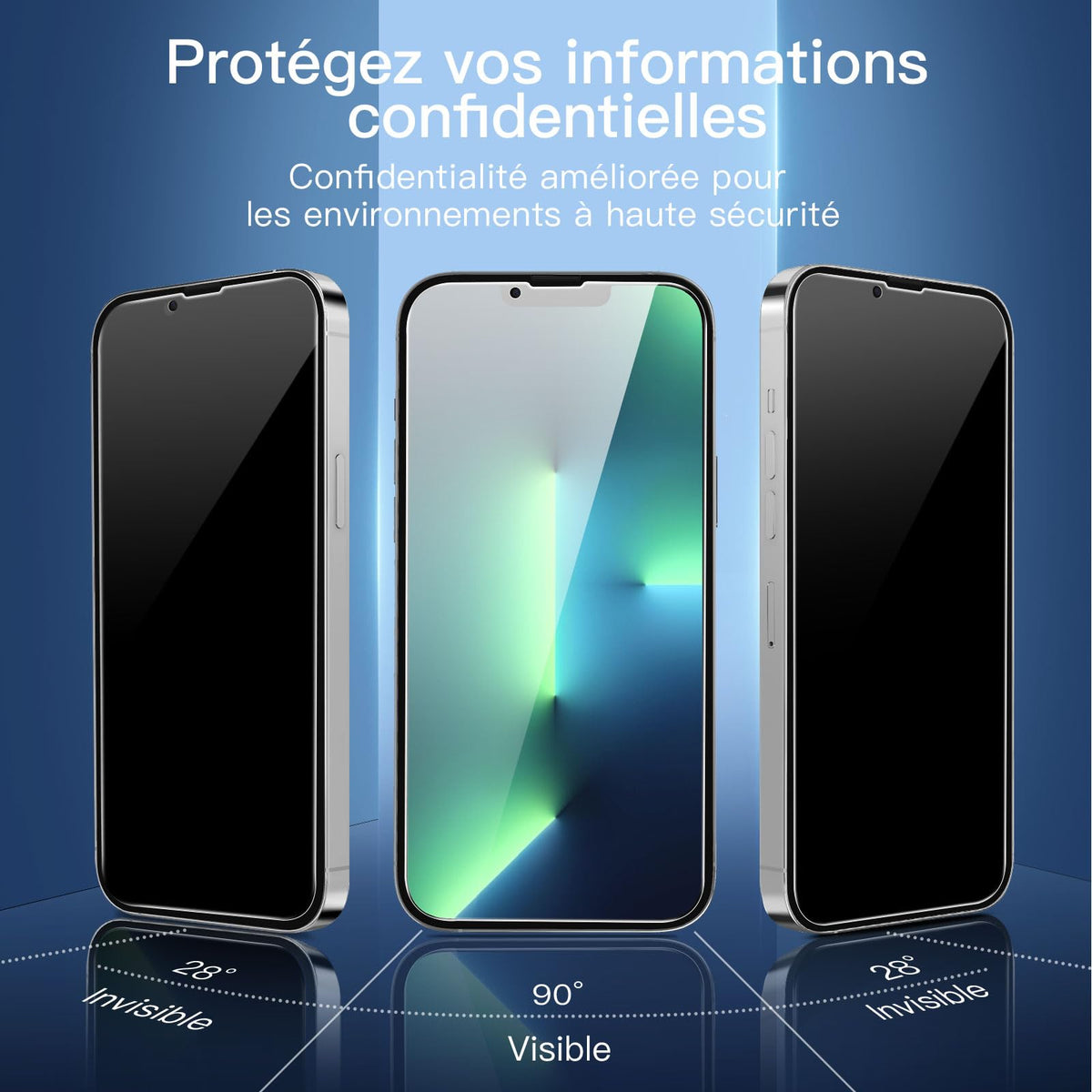NEW'C for iPhone 17 Pro Max, iPhone 16 Pro Max Screen Protector HD Clear