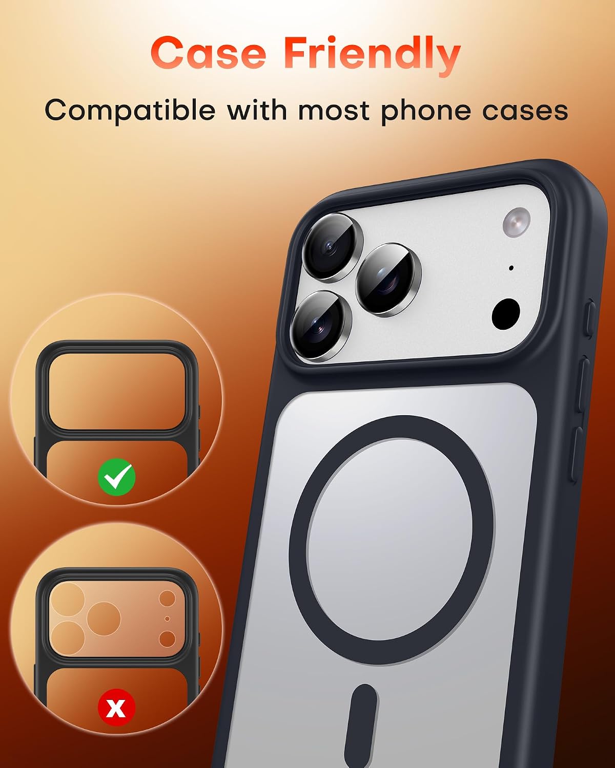 TOCOL for iPhone 16 Pro Max Camera Lens Protector/iPhone 16 Pro Camera Lens Protector Tempered Glass HD Individual Scratch Resistant Cover Accessories Case Friendly 2 Pack（Light Blue）