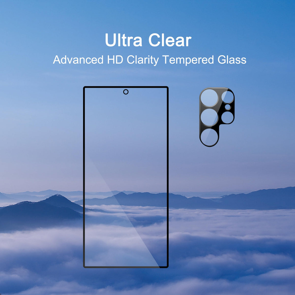 Ailun Screen Protector + Camera Lens Protector for Galaxy S26 Ultra