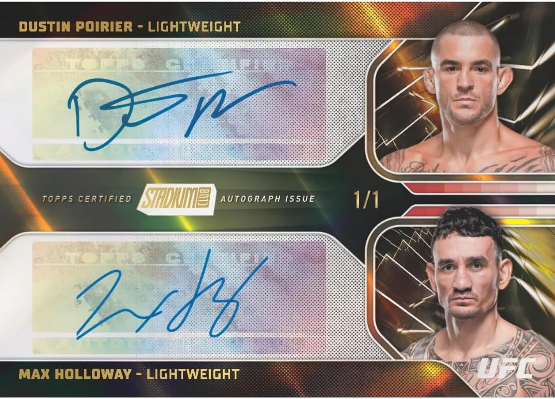 NEW | 2026 Topps UFC Stadium Club Hobby Box | 2 Autographs Per Box | Factory Sealed