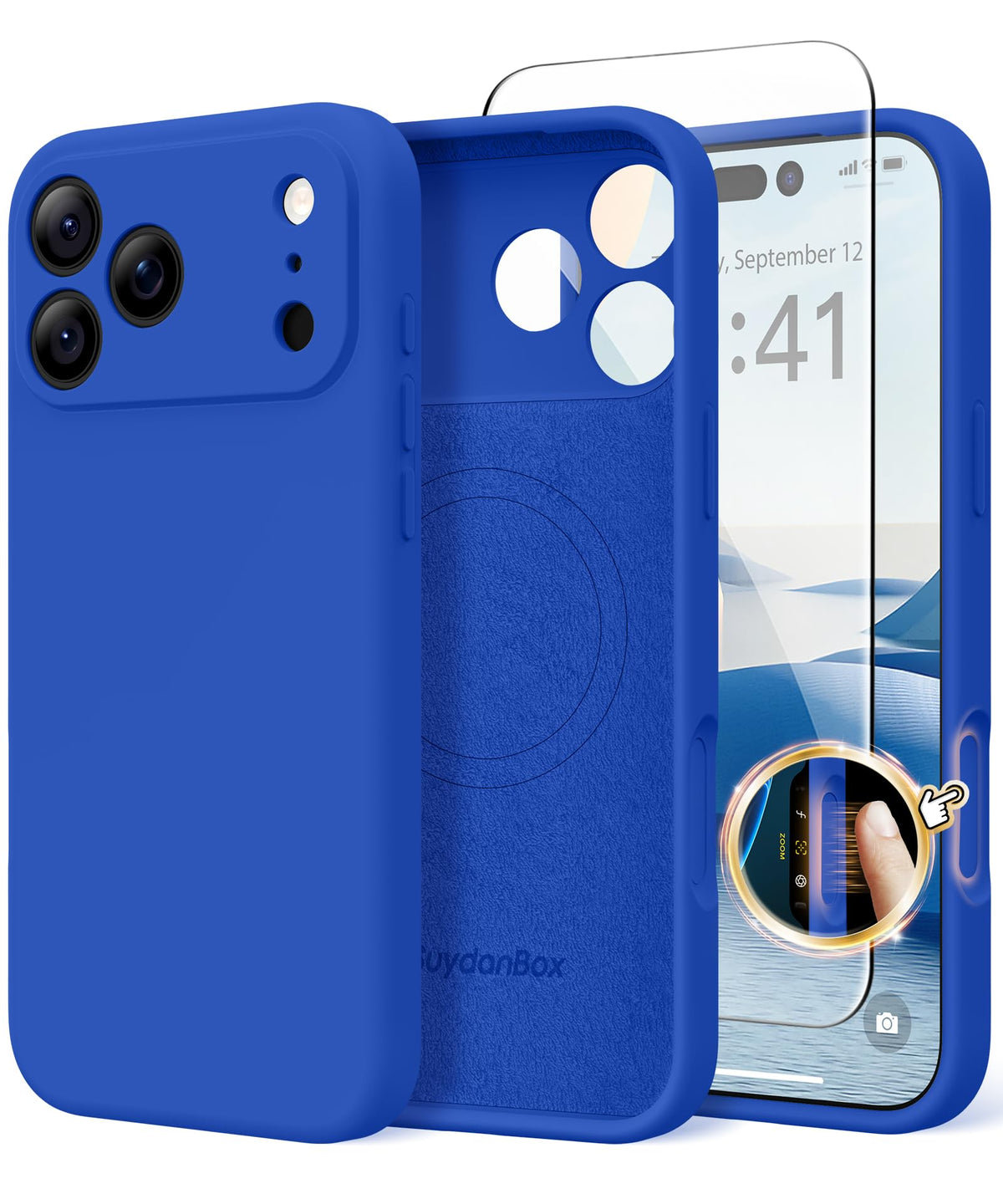 Magnetic for iPhone 18 Pro Case & iPhone 17 Pro Case, Silicone