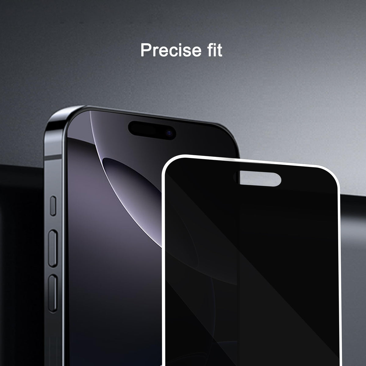 Ailun 3 Pack Privacy Screen Protector for iPhone 17 Pro Max, Tempered Glass
