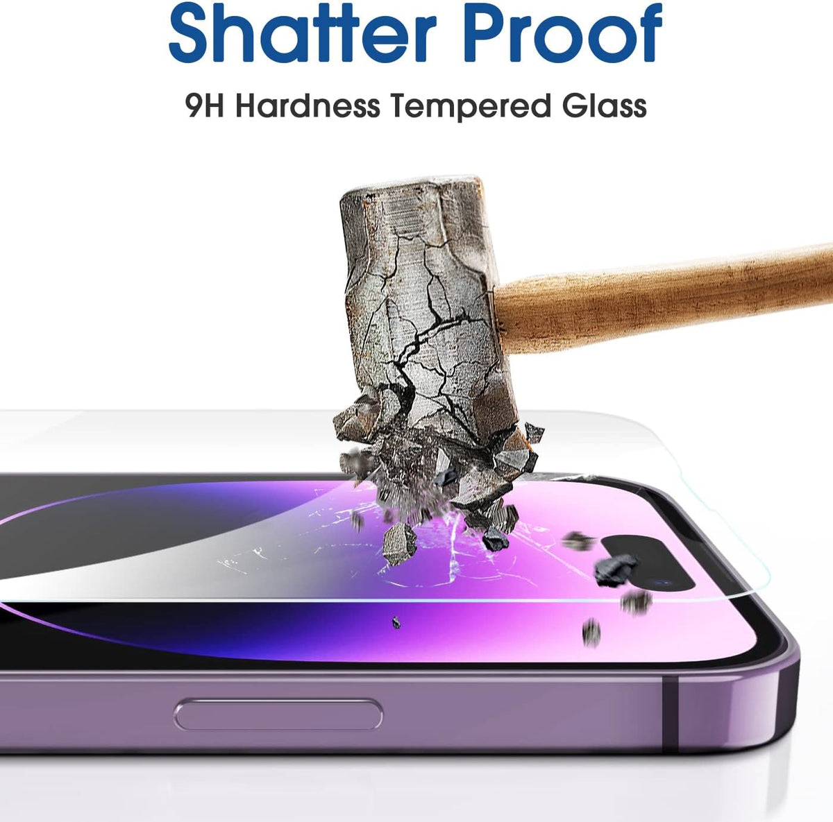 amFilm OneTouch for iPhone 18 Pro Max 6.9'' Screen Protector Tempered Glass