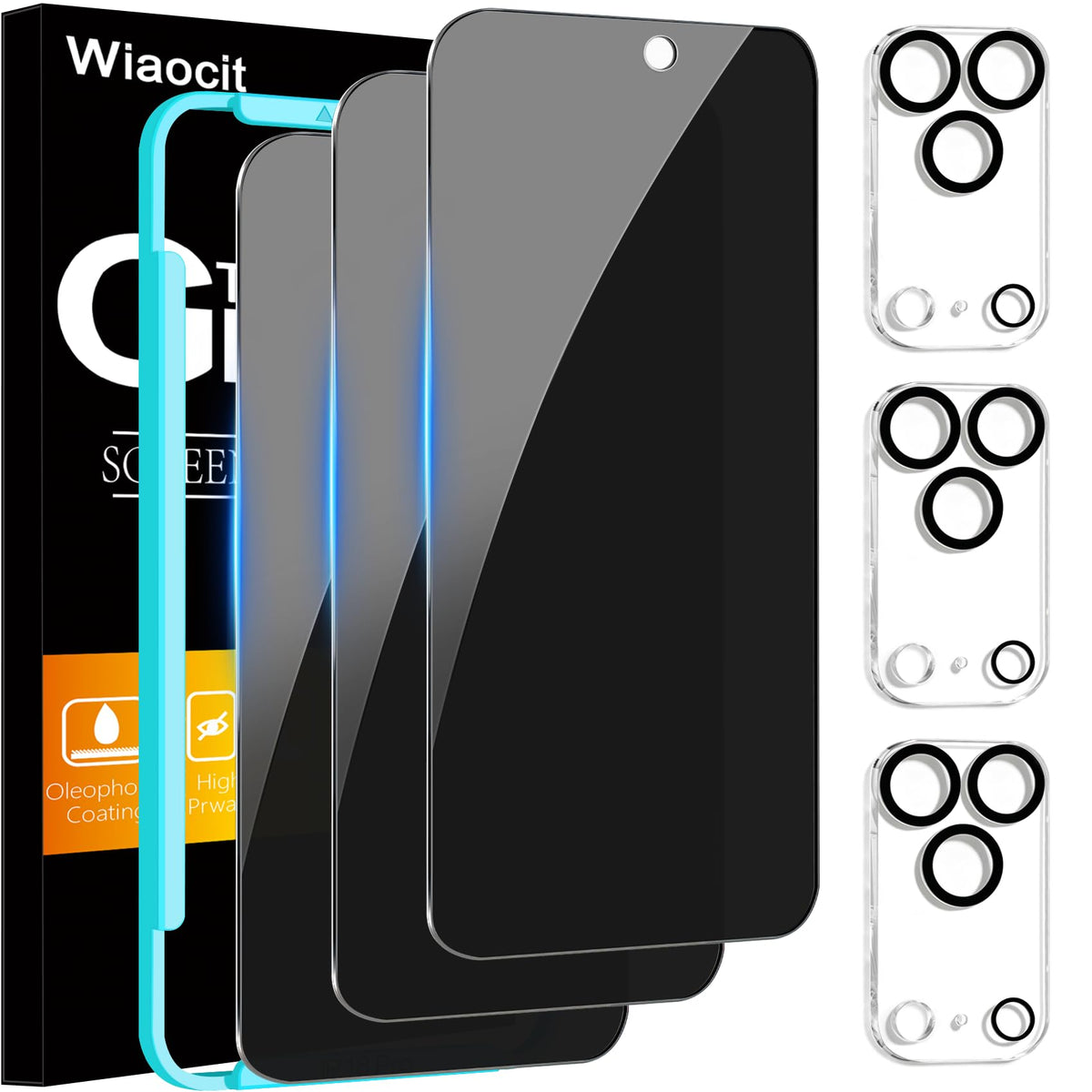 Wiaocit Tempered Glass Screen Protector for Samsung Galaxy A17 5G
