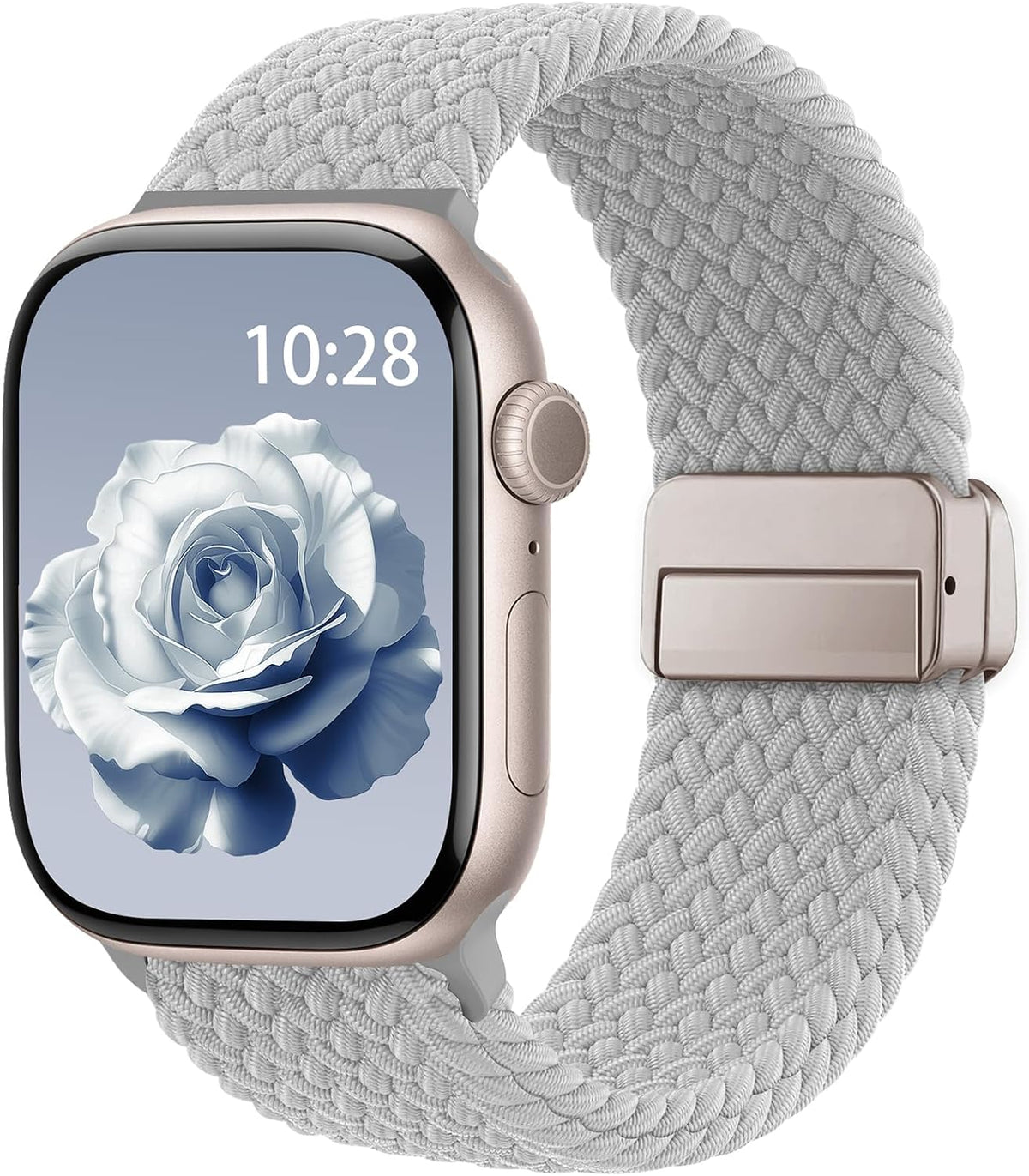 Braided Stretchy Magnetic Sport Band for Apple Watch Bands for Women Men