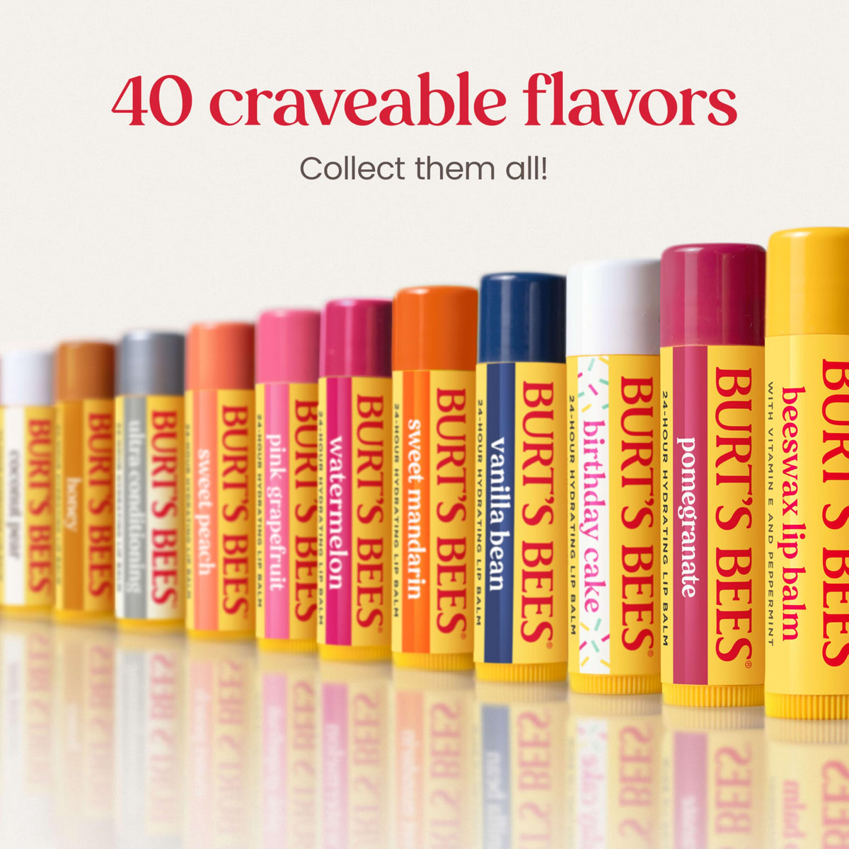 Burt's Bees Lip Balm, Vanilla Bean, 0.15 oz., 2 Tubes