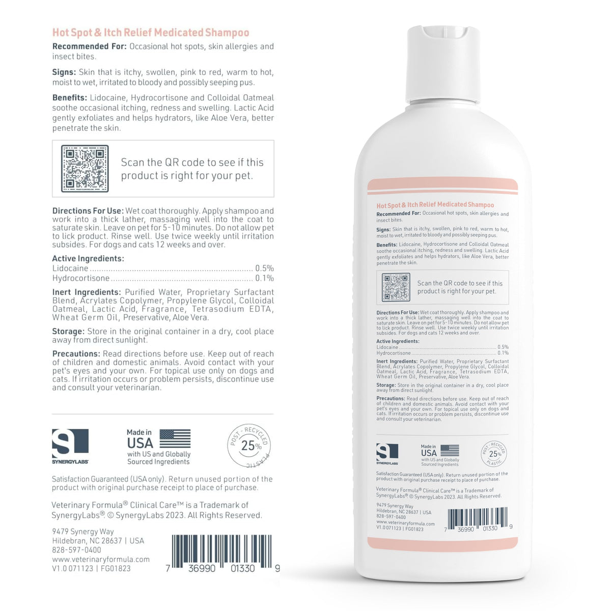Veterinary Formula Clinical Care Hot Spot & Itch Relief Spray, 8 fl oz