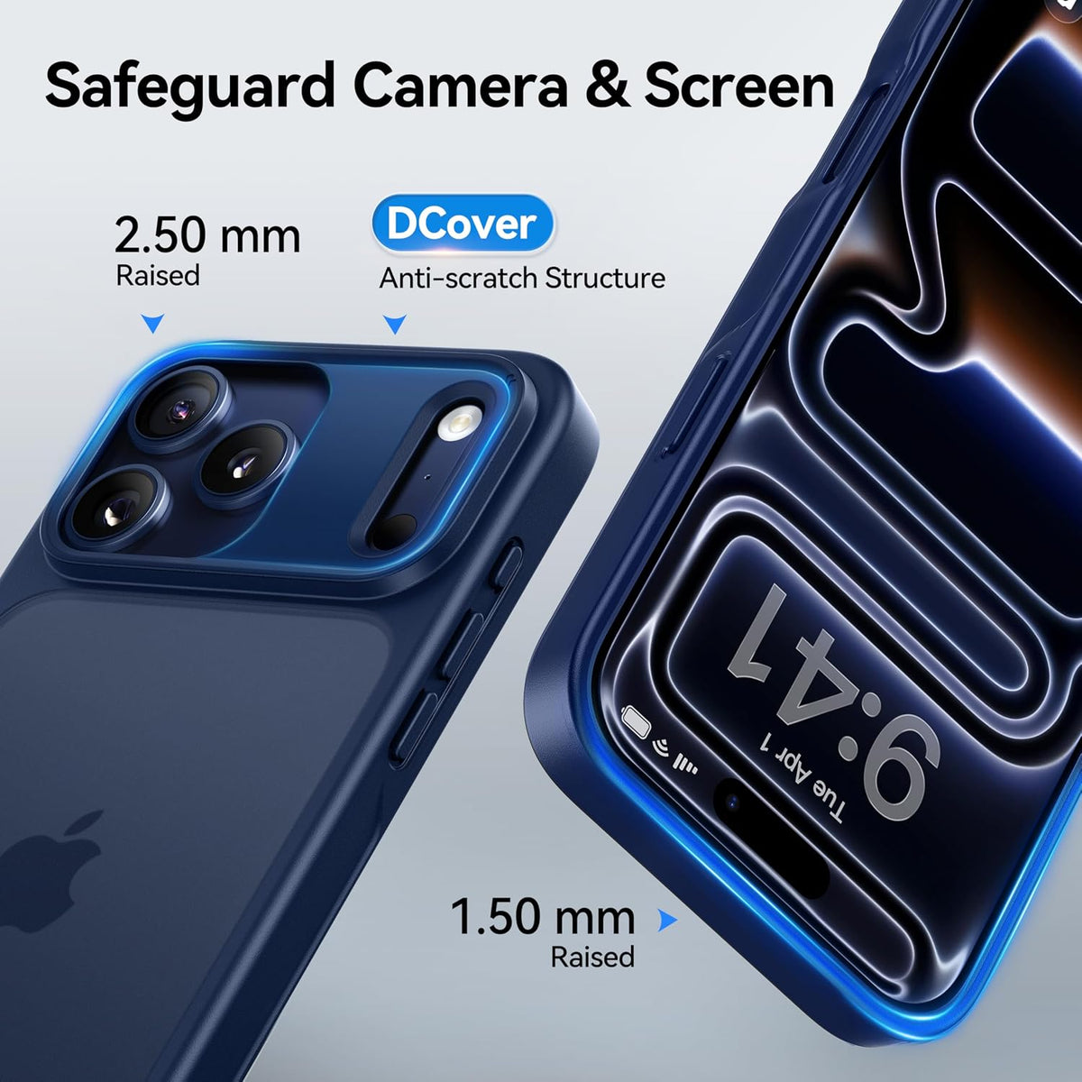 CASEKOO for iPhone Air Case, Crystal Clear, Patented Anti-Yellowing, Slim